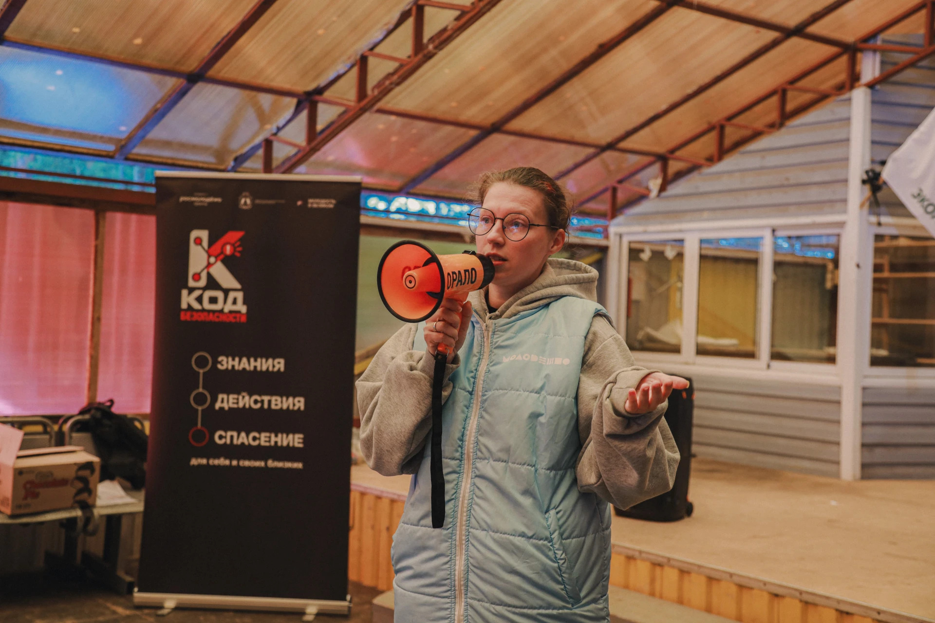 В детском оздоровительном лагере «Парус» в Крестецком округе состоялся первый выезд про...