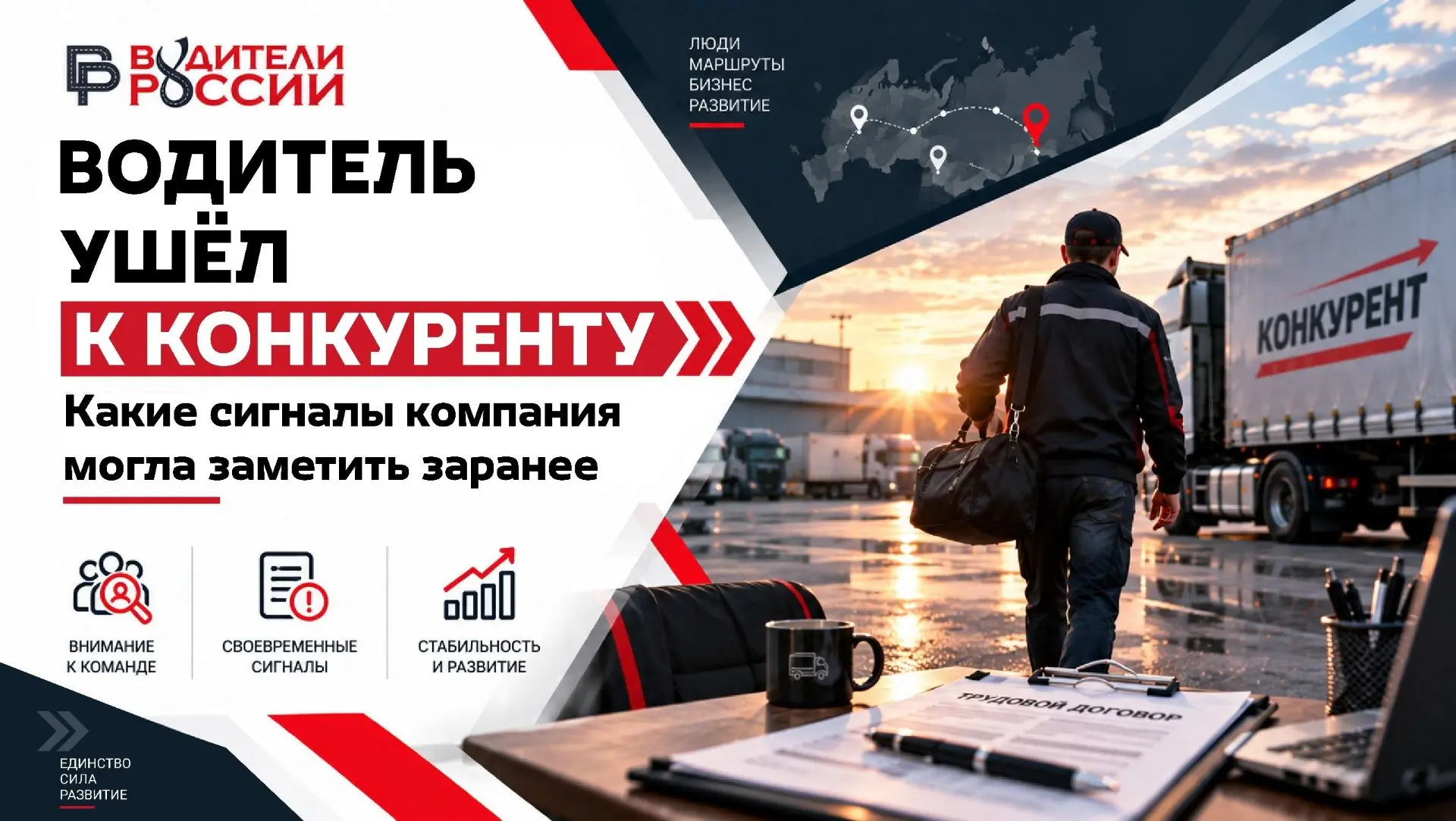 👥 Водитель ушёл к конкуренту: какие сигналы компания могла заметить заранее