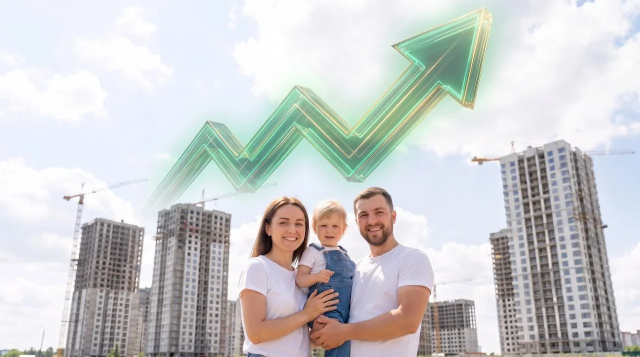 Выдачи ипотеки в сентябре выросли на 60% 📈