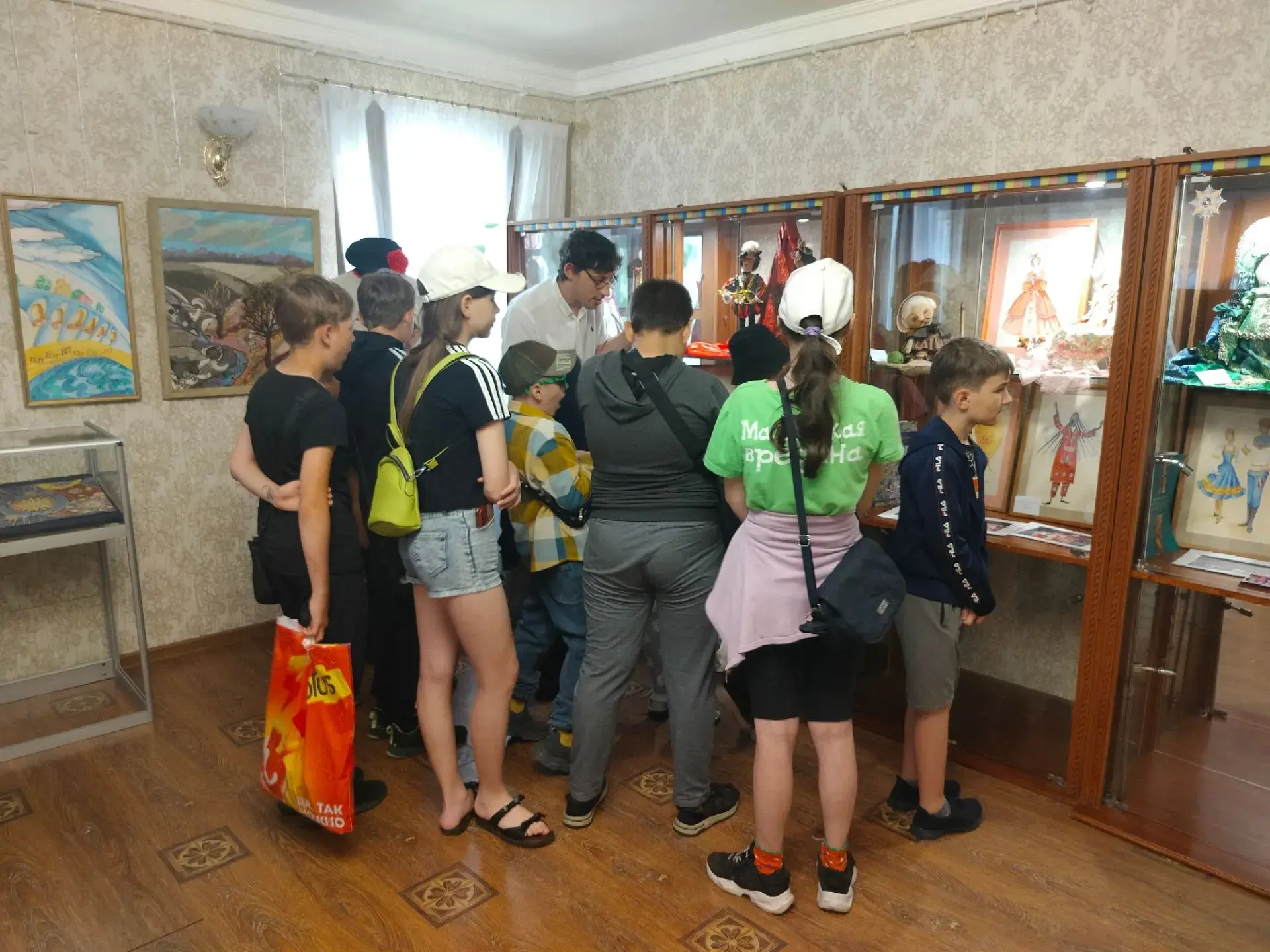🏛Сегодня в Литературно-музыкальном музее побывали воспитанники пришкольного лагеря дневного пребыва