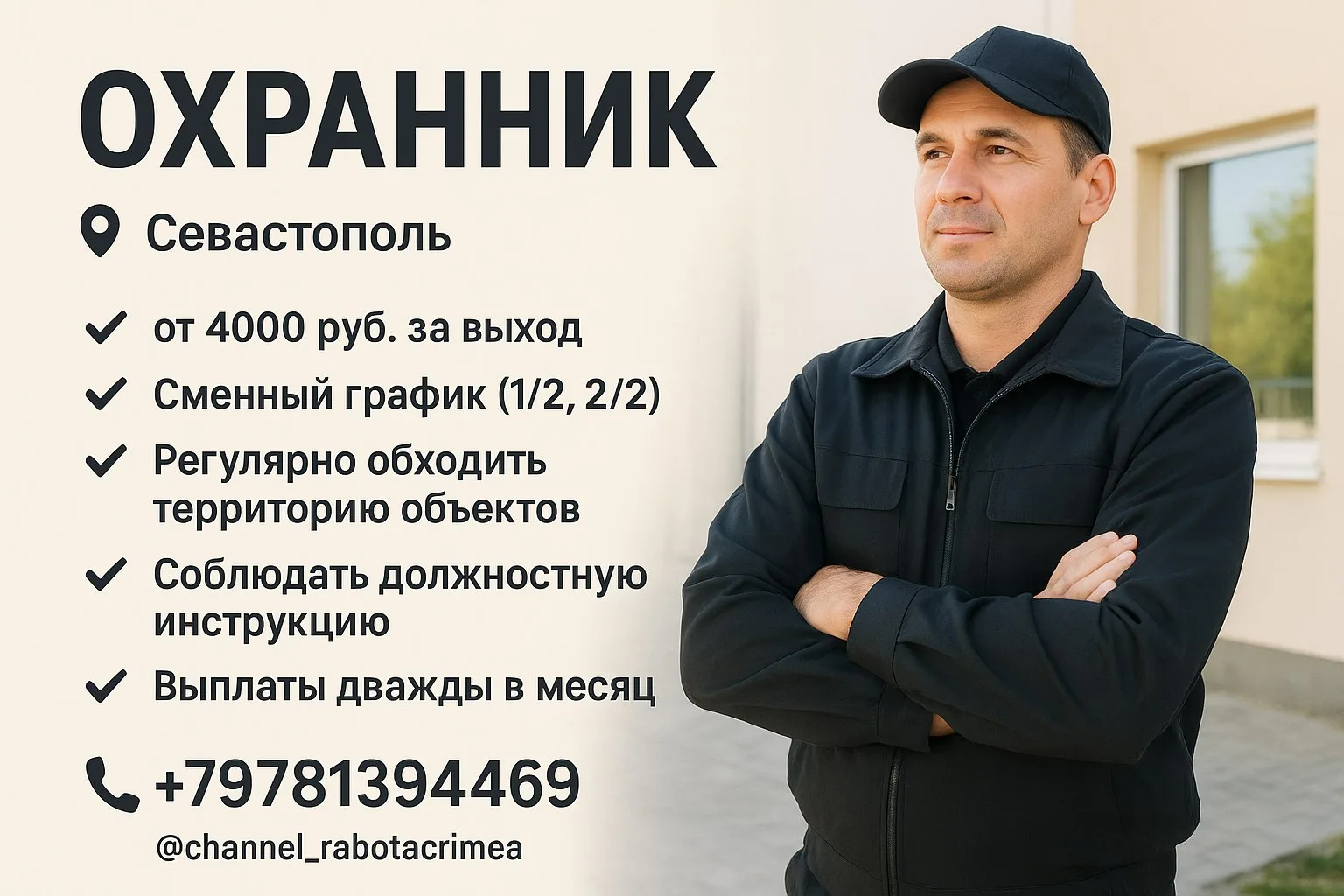 🔊 ОХРАННИК