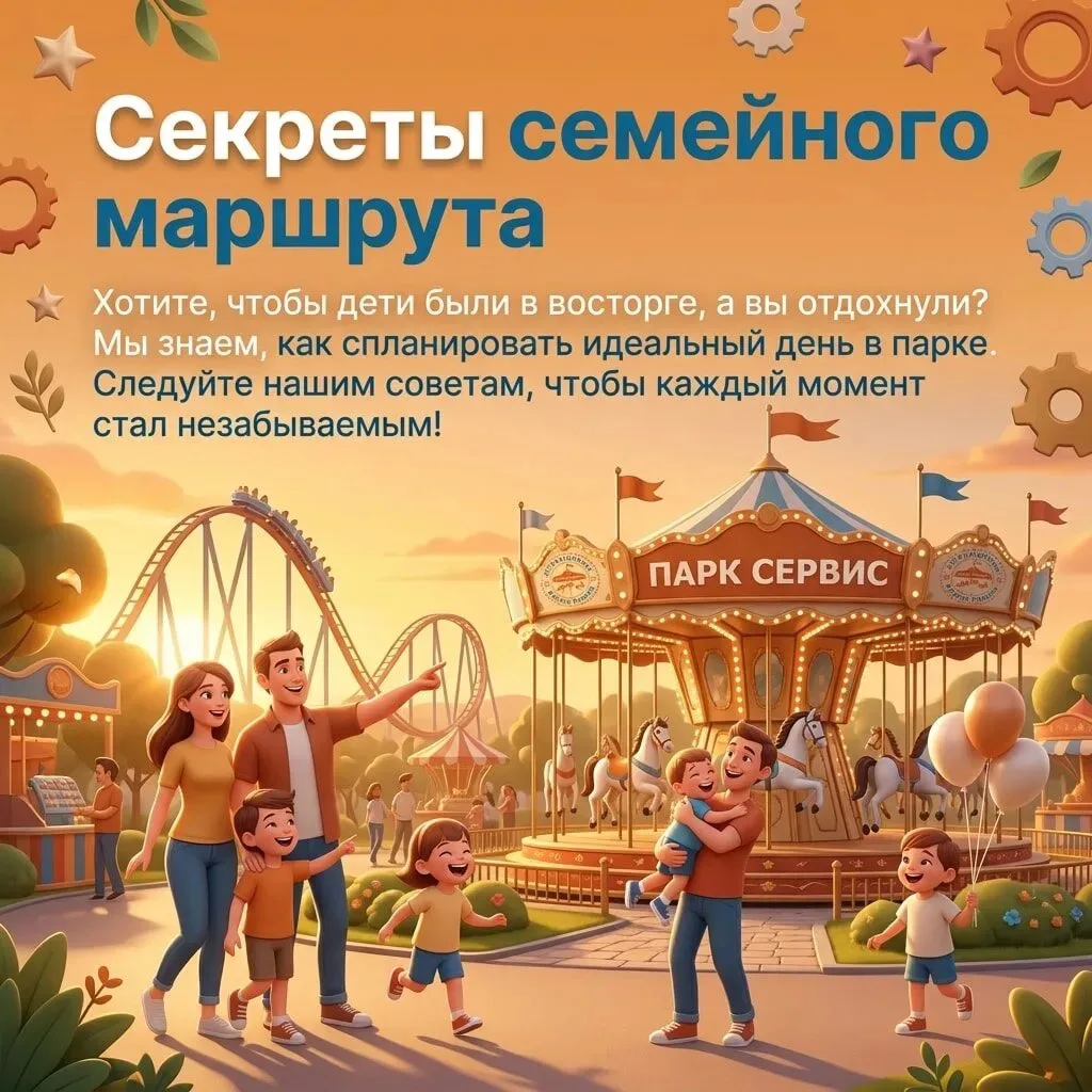 Как спланировать идеальный день в парке «Ривьера» для всей семьи? 🤩 

Рассказываем, как составить м
