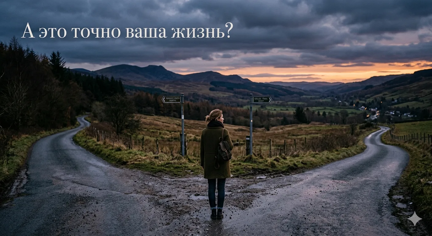 Самый большой страх человека — однажды понять, что годы потрачены не туда.