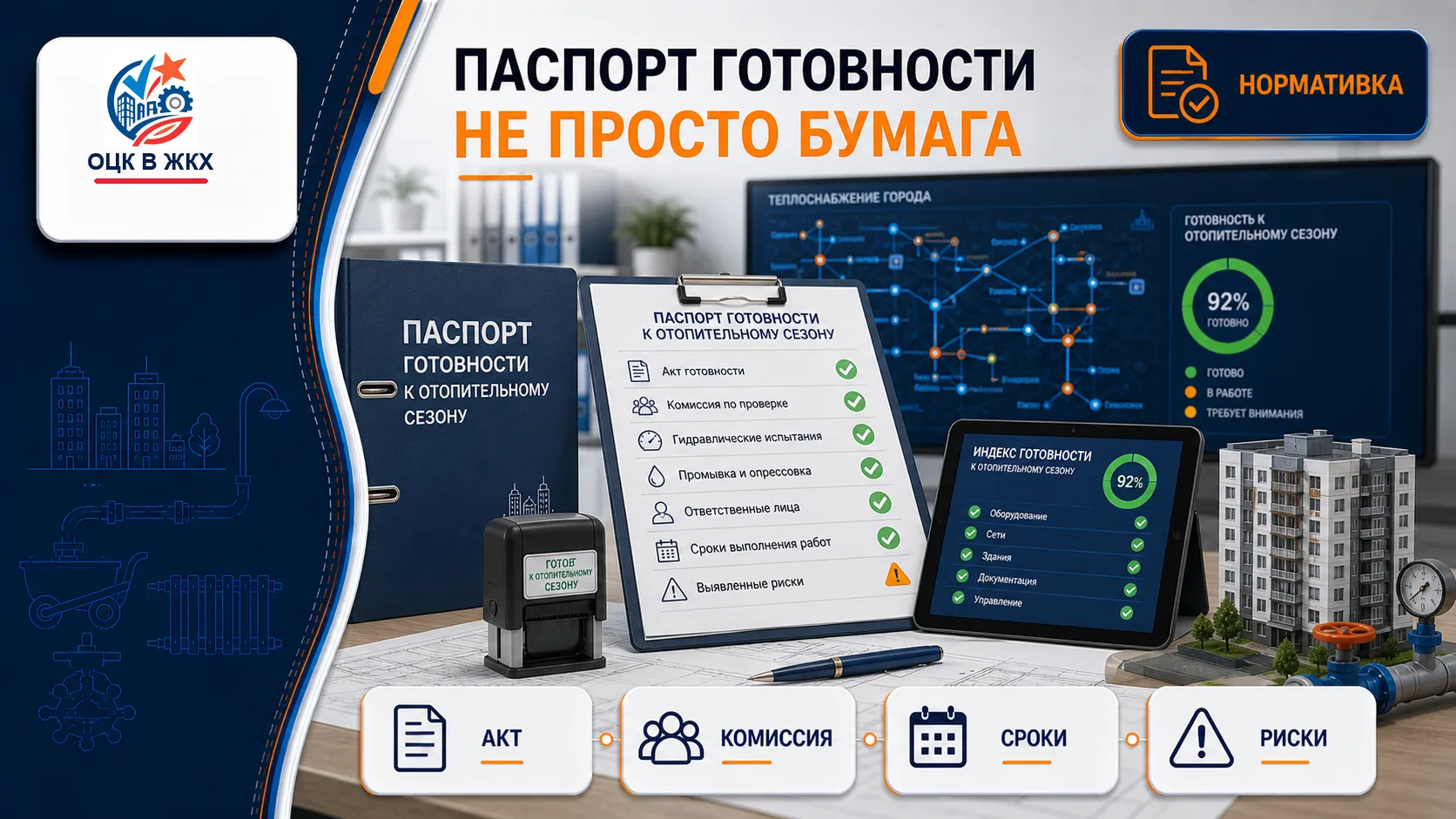 Паспорт готовности: не бумага ради галочки, а план без зимнего аврала