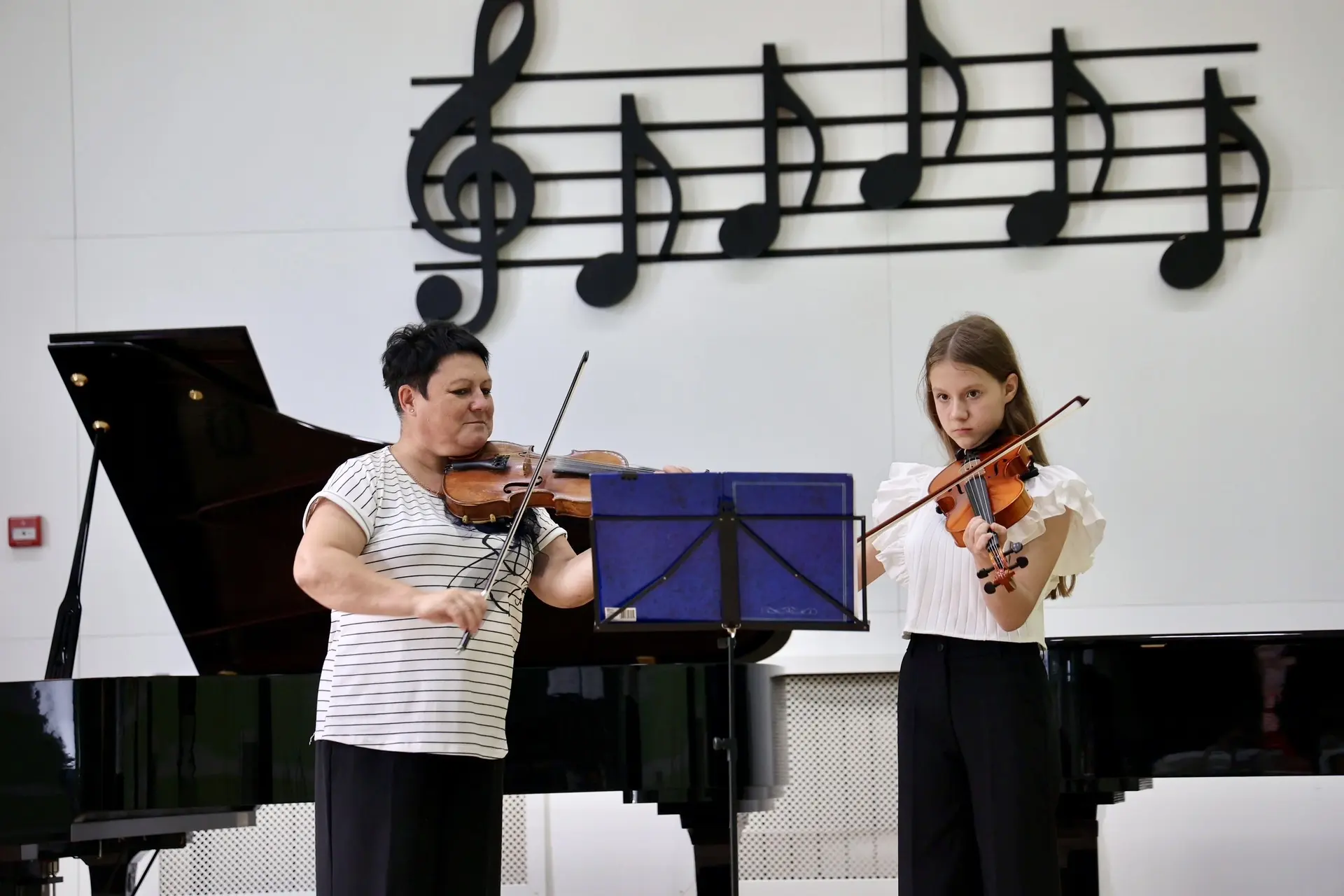 🎼 Сегодня новый творческий сезон начался и в Волоколамской детской школе искусств. С у...