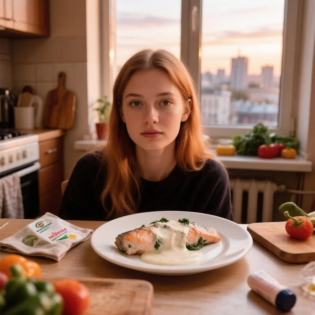 «Все кричат о ПП и сухом филе на пару, но я готовлю лосось так, что он тает во рту. Нуж...