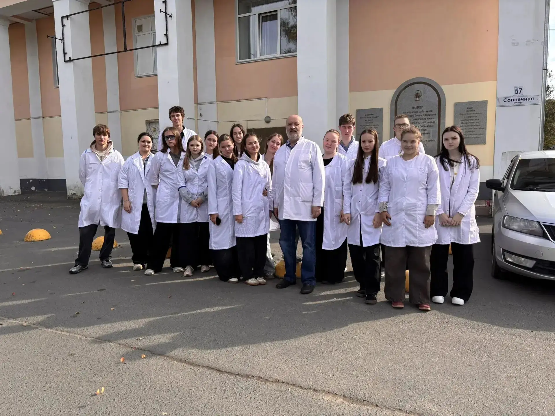 🏥 11 "А" медицинский класс возобновил занятия на базе Представительства ЯГМУ в г. Рыби...