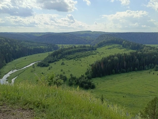 Суксун, недалеко от Собарки, очень всё красиво.