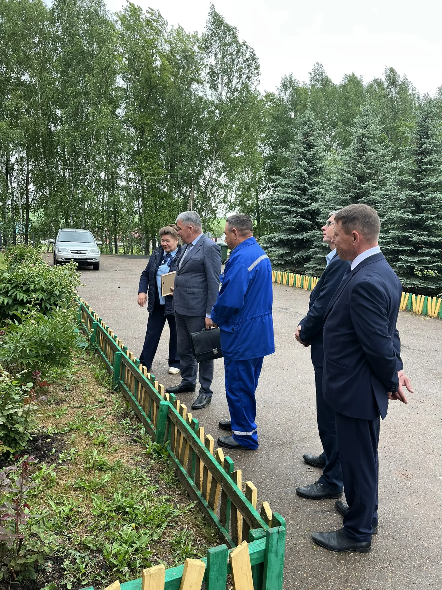 29.05.2026 года  Татышлинский район с рабочим визитом  посетил Зиганшин Азат Салаватович, председате