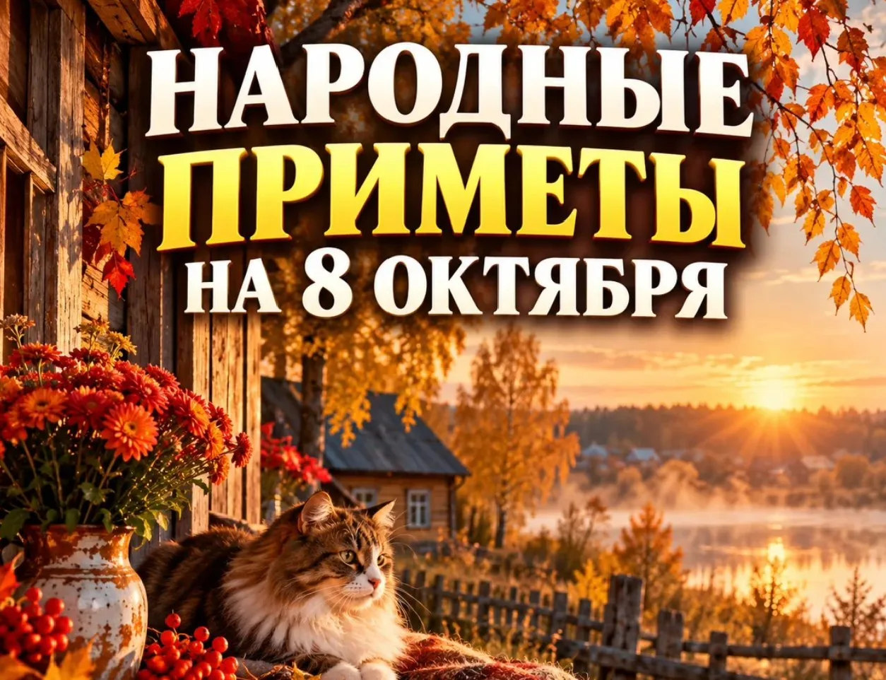 По народному календарю 8 октября 2026 года отмечается день Сергея Курятника, православн...