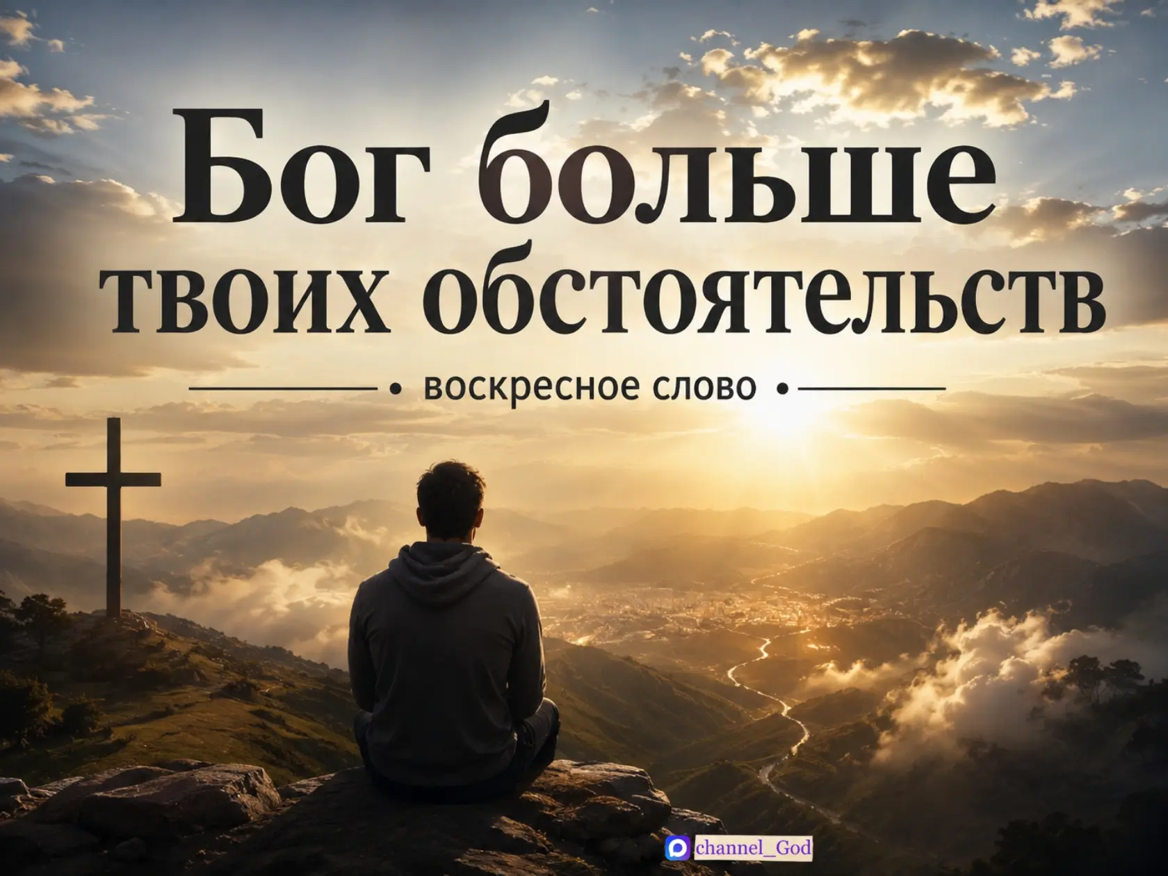 БОГ БОЛЬШЕ ТВОИХ ОБСТОЯТЕЛЬСТВ