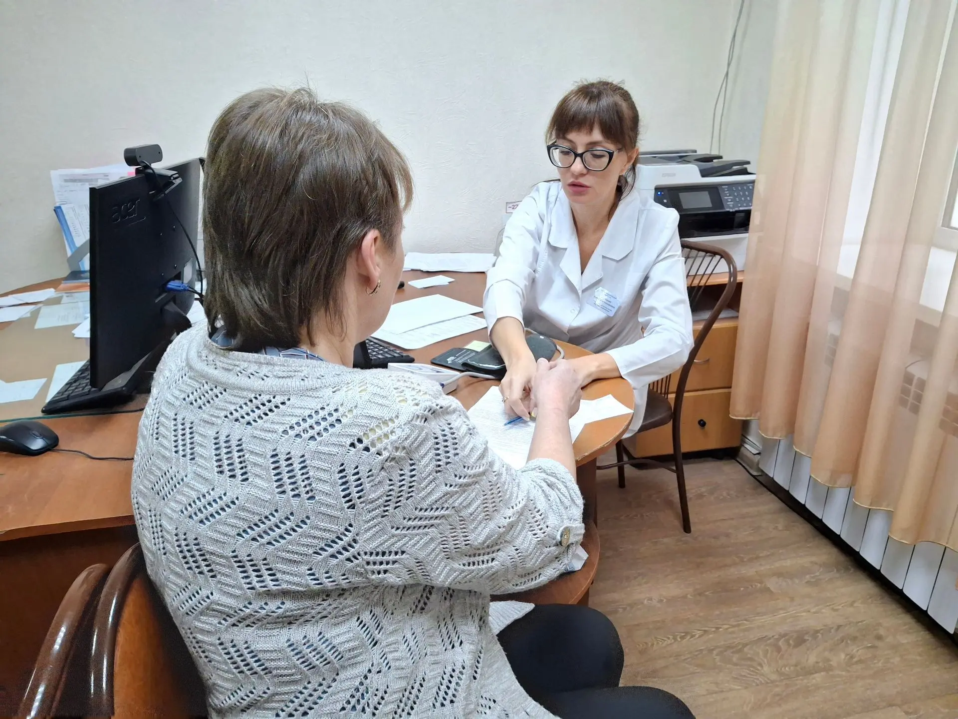Продолжаем проведение единых дней диспансеризации для ветеранов и их семей. Сегодня Ден...