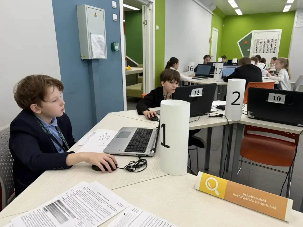 В школе «Свиблово» продолжаются городские диагностические работы МЦКО!  С апреля ученики 5, 6, 7, 8 