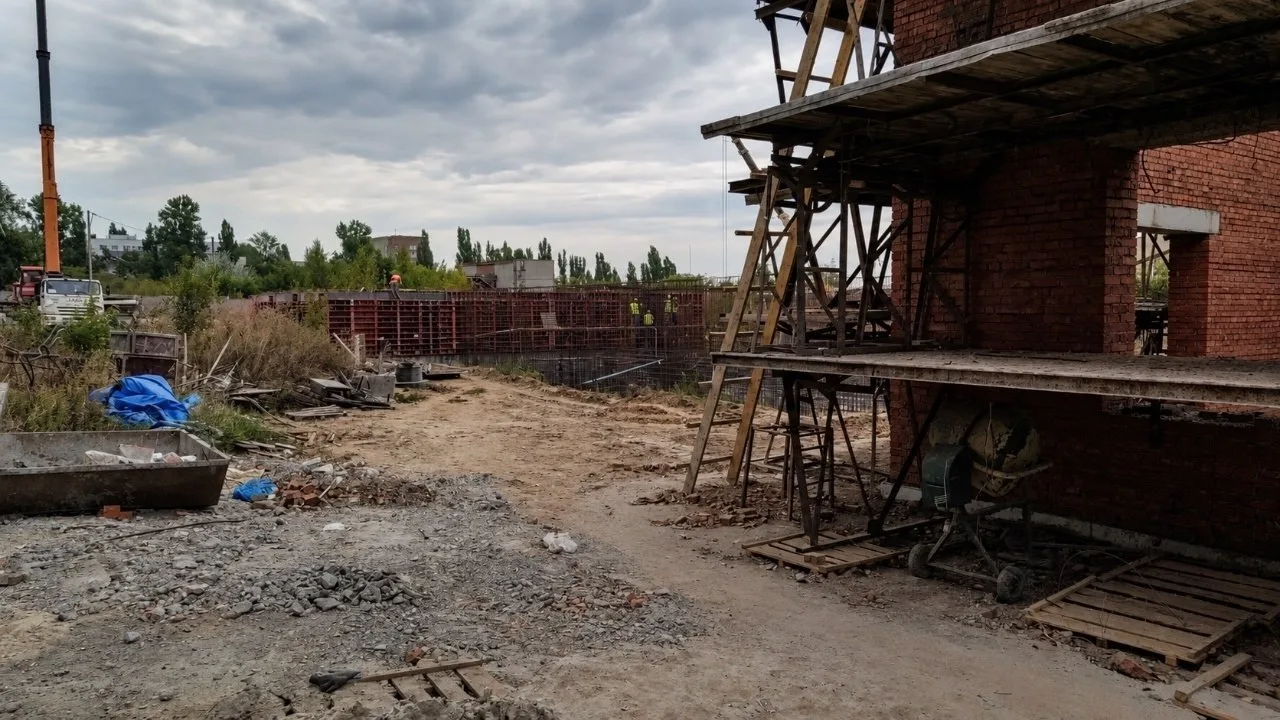 🏗 В Курске реконструируют насосную станцию №7 на КЗТЗ