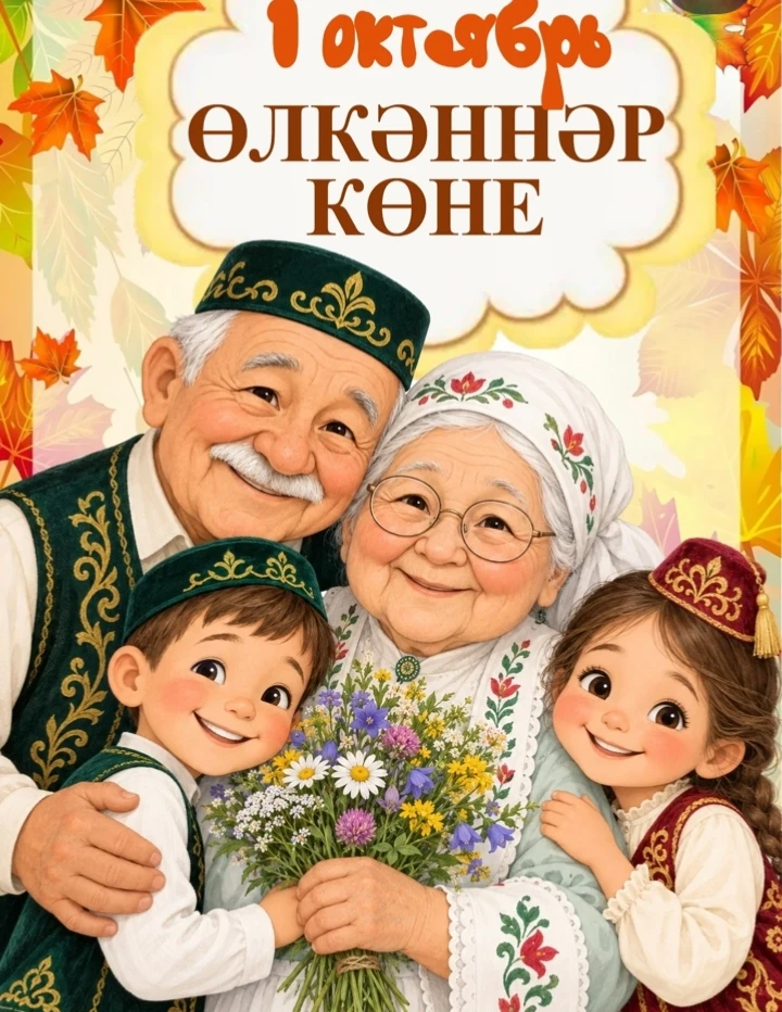Олкэннэр коне белэн.