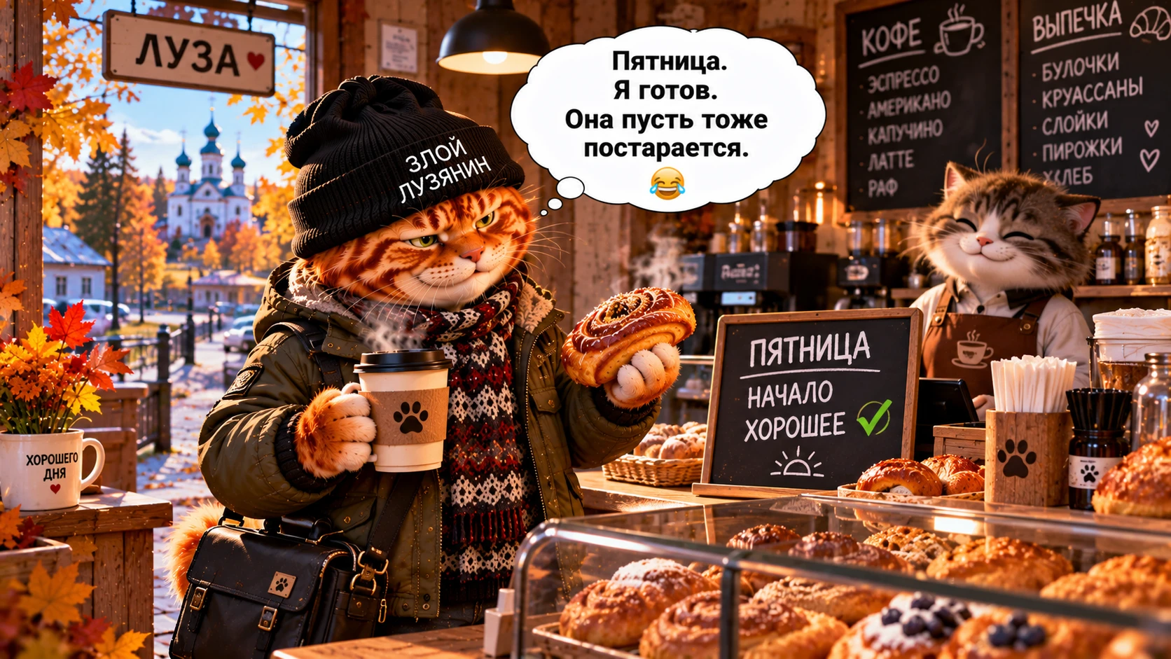 ☀️ Доброе утро, лузяне!