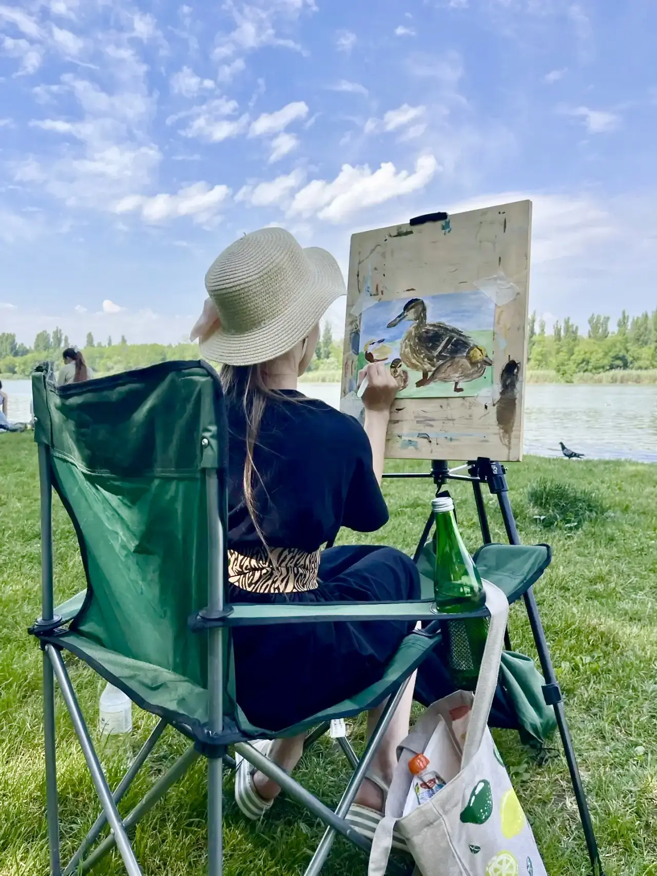 🎨 Пленэрная живопись 🧑‍🎨 

☀️ В рамках летней тематической площадки «Наш дом — Родник» мы продолж