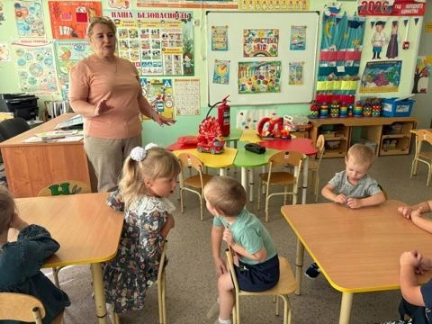 В нашем детском саду прошло увлекательное и очень важное занятие по пожарной безопаснос...