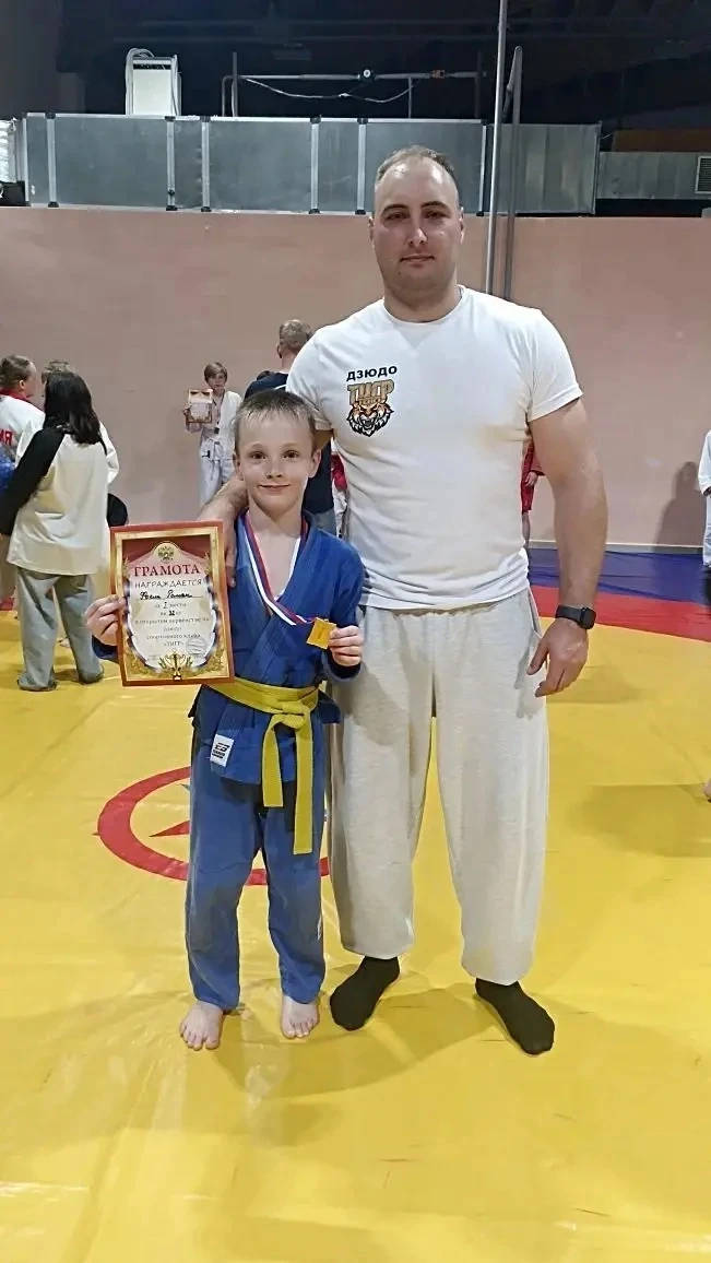 🥋 НАШ РОМАН — ЧЕМПИОН!  15 мая 2026 года во Дворце спорта «Буртасы» прошло открытое первенство по дз
