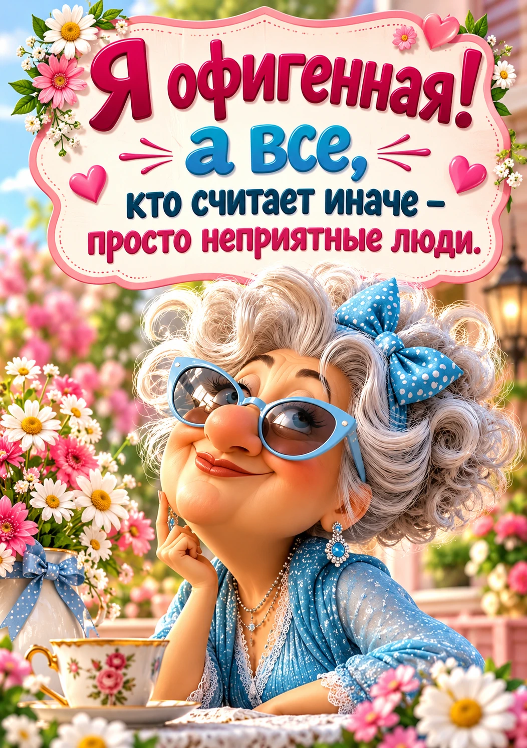 💚💛❤️ Настроение в открытке.