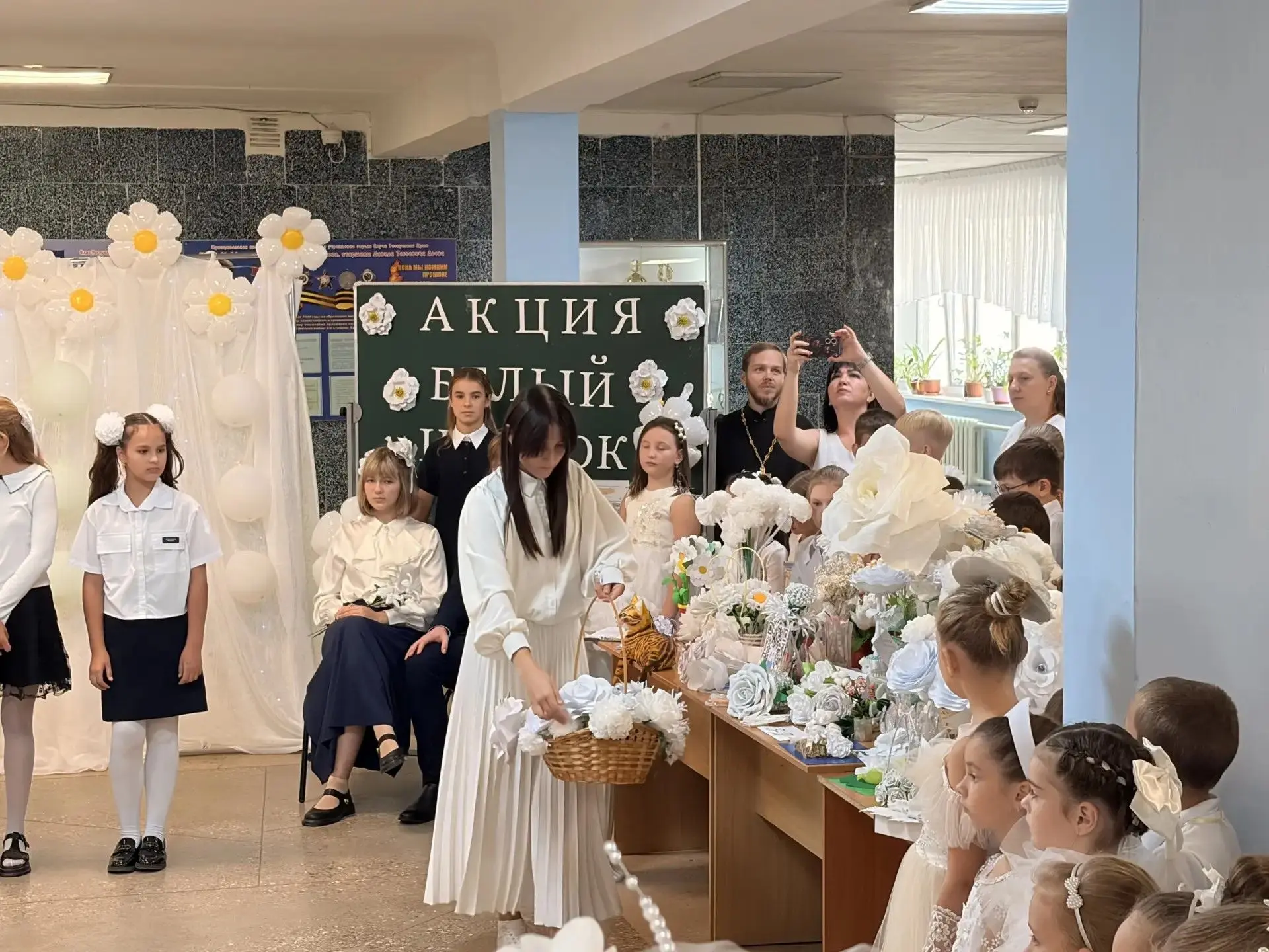 «Сердце, отданное людям»: торжественный день акции «Белый цветок»