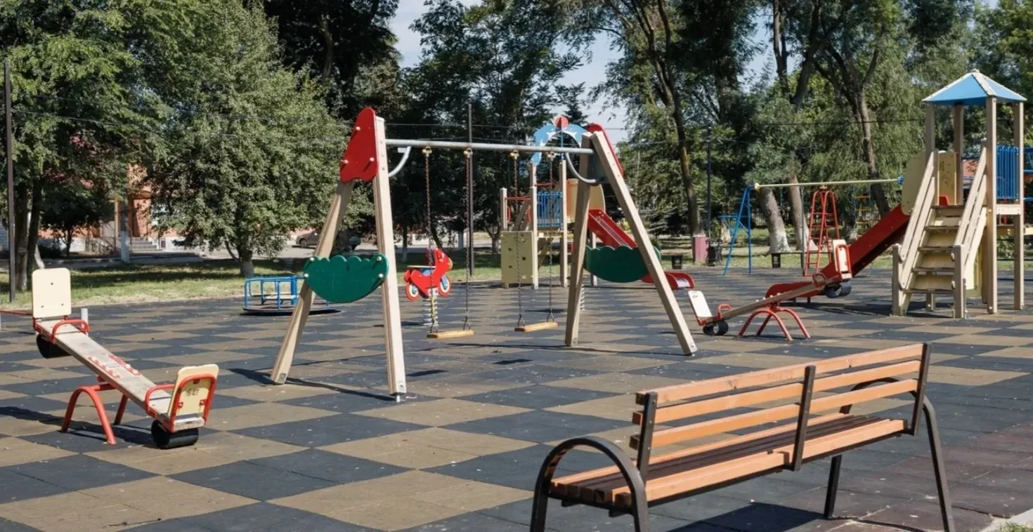 В Спицевке открылась новая игровая зона для детей