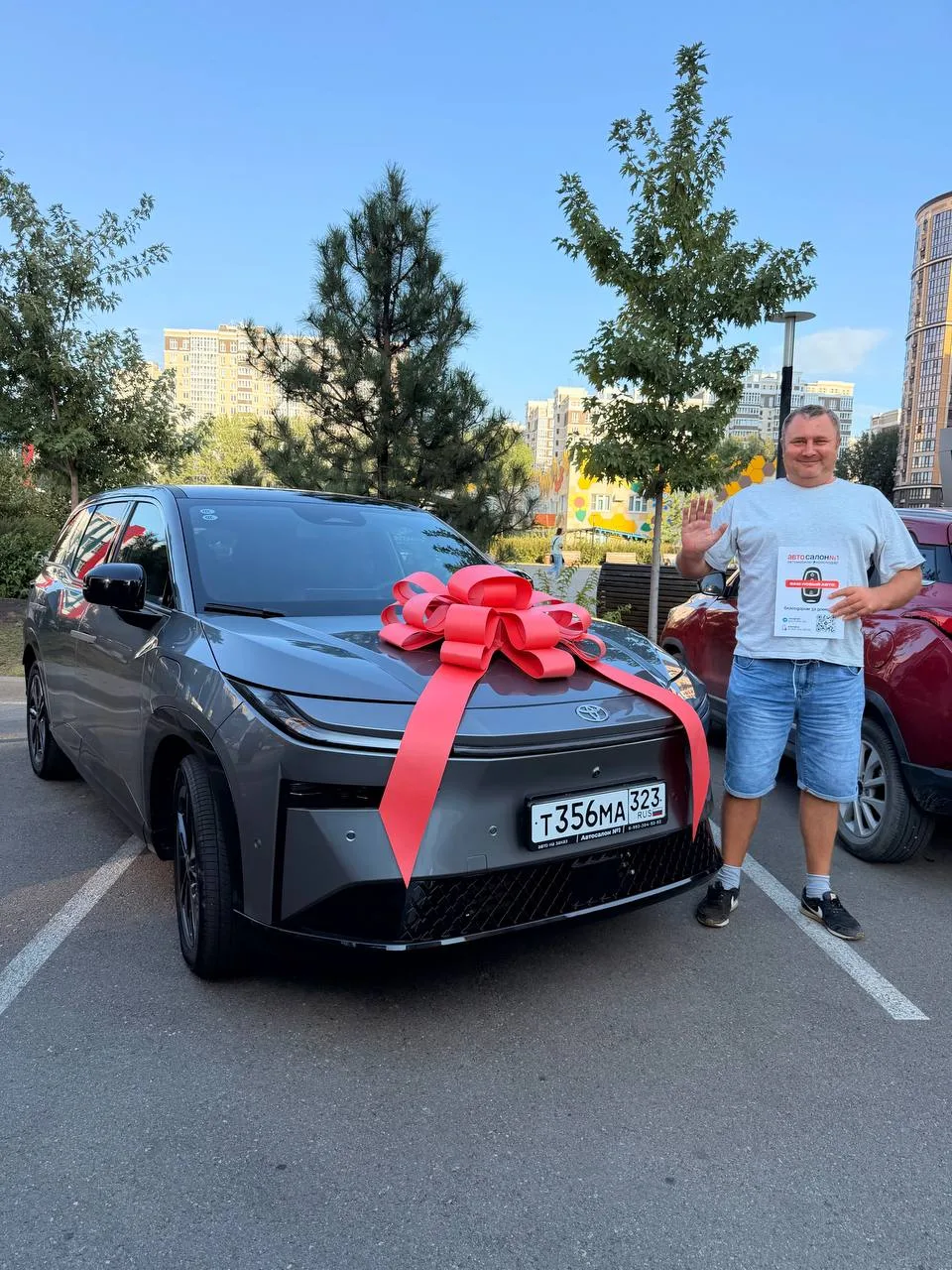 ✅Краснодар! Выдали новенькую электрическую Toyota BZ3x нашему Клиенту👌