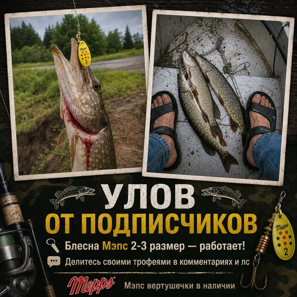 Улов от подписчиков 🎣🔥
