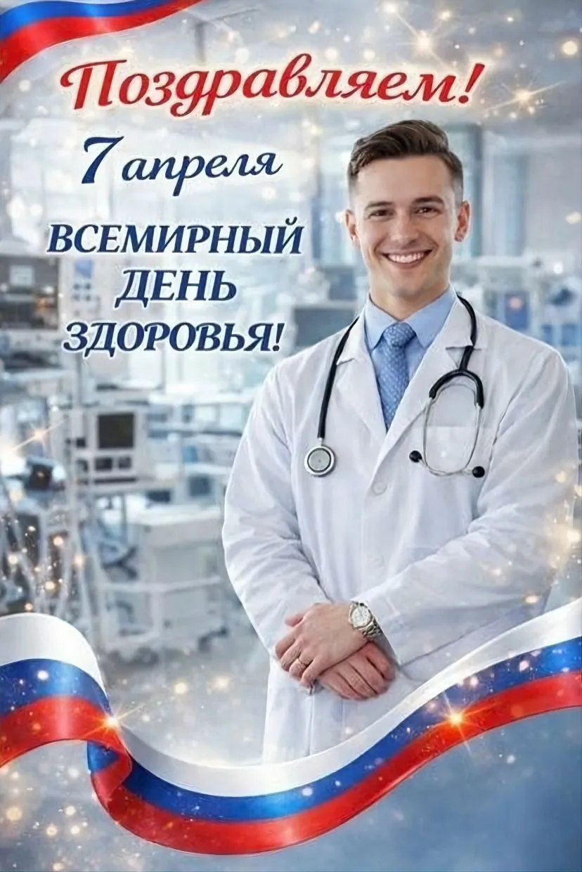 🌿 ПОЗДРАВЛЯЕМ С ВСЕМИРНЫМ ДНЁМ ЗДОРОВЬЯ — 7 АПРЕЛЯ! 🌿