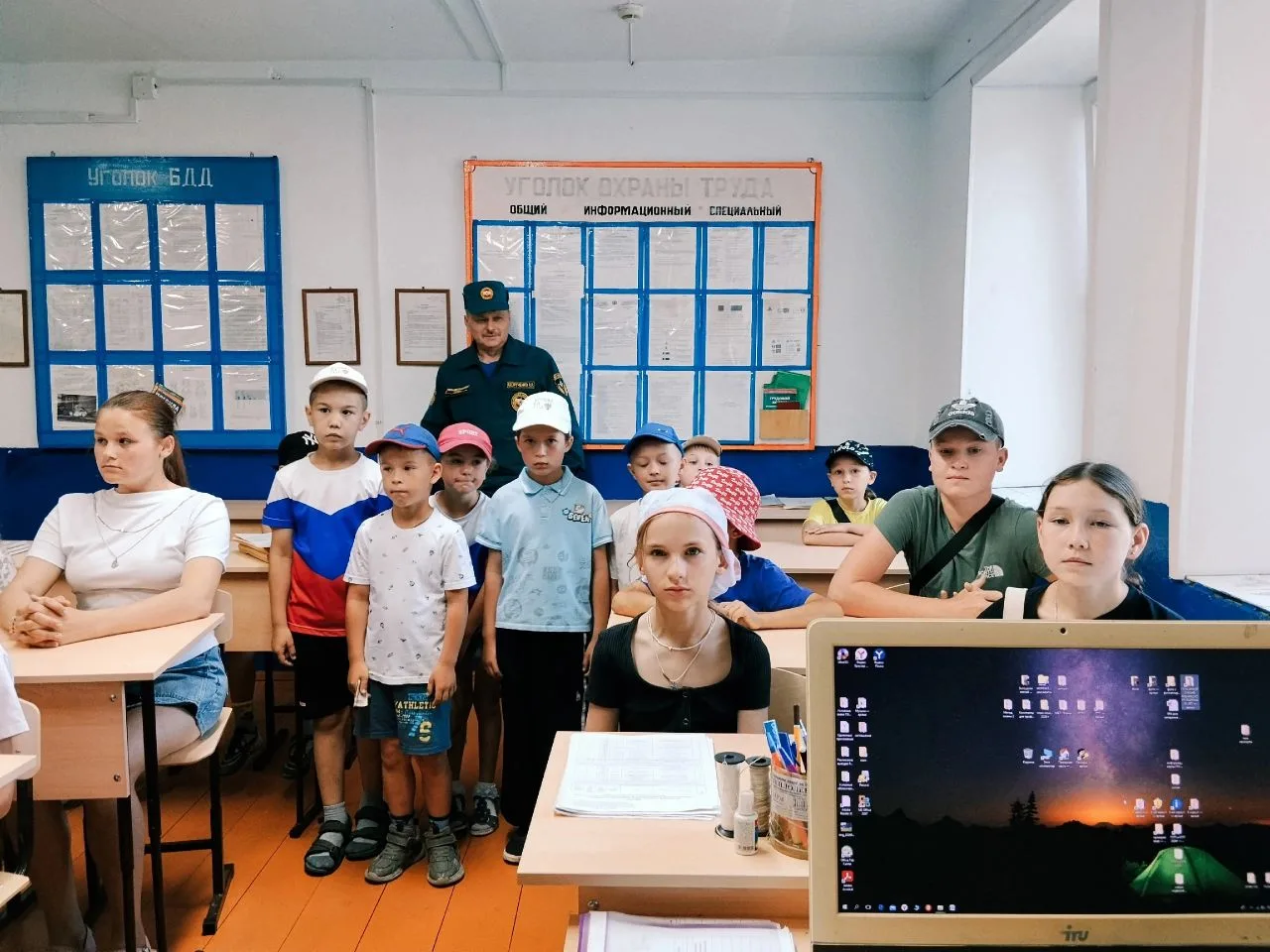 🚒15 июня 2026 года воспитанники пришкольного лагеря «Веселые ребята» МБОУ «Байдеряковская ООШ Яльчи