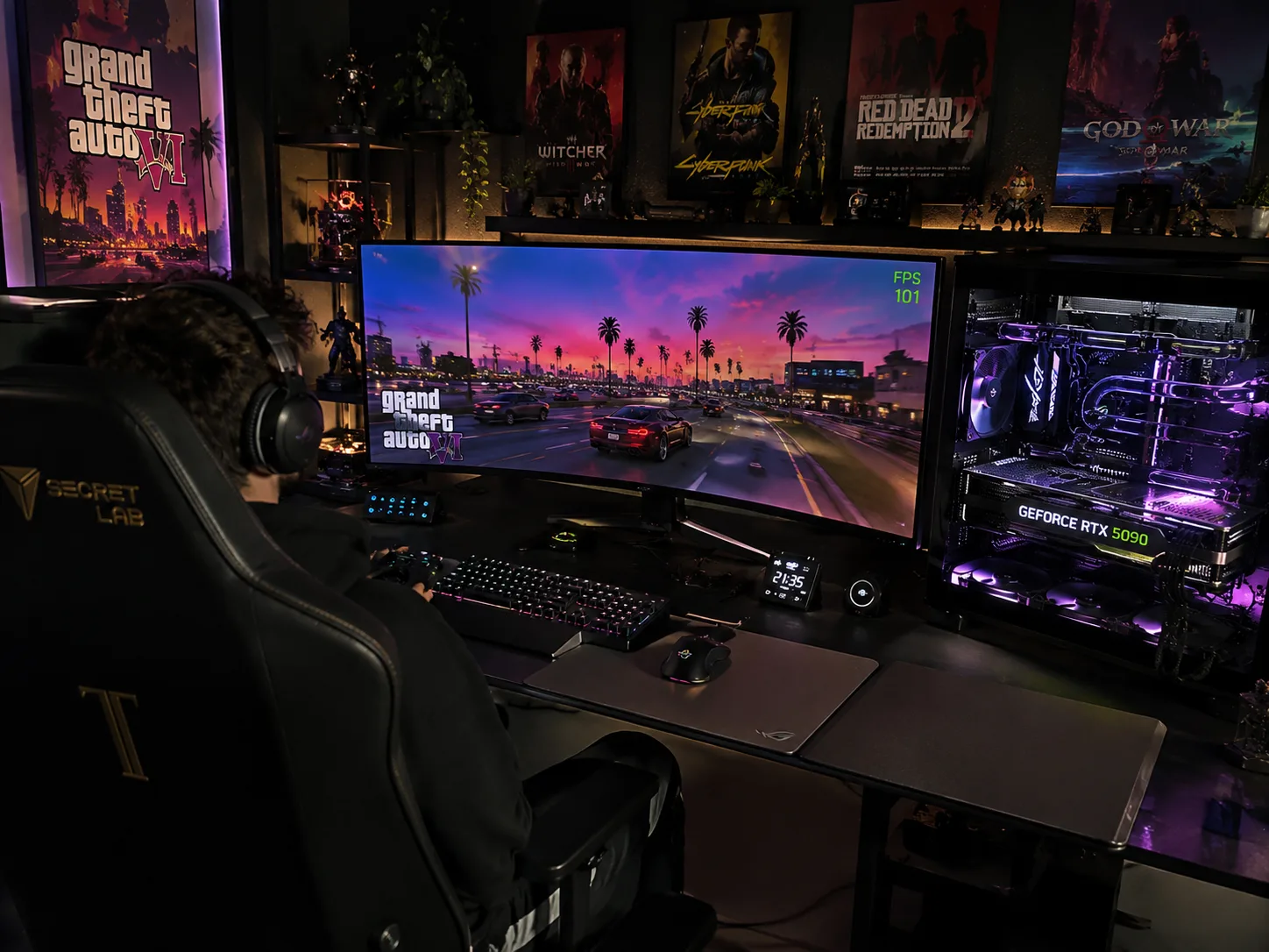 Дошли до видеокарт 5070 Ti, 5080 и 5090.
