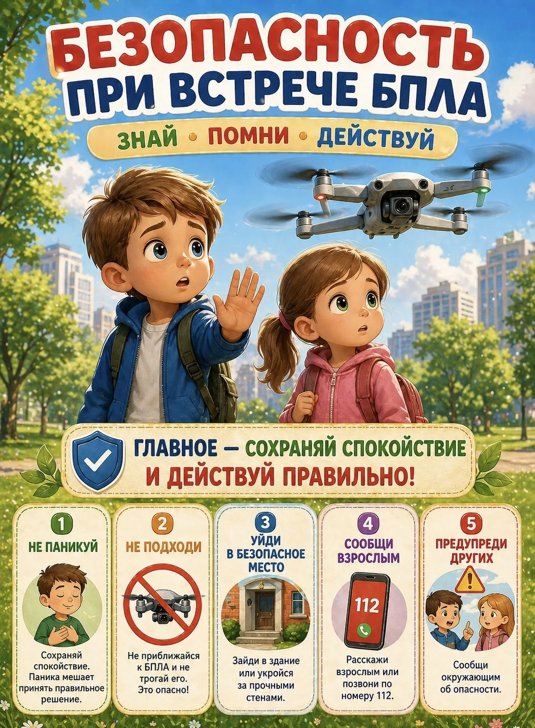 Берегите себя и детей!