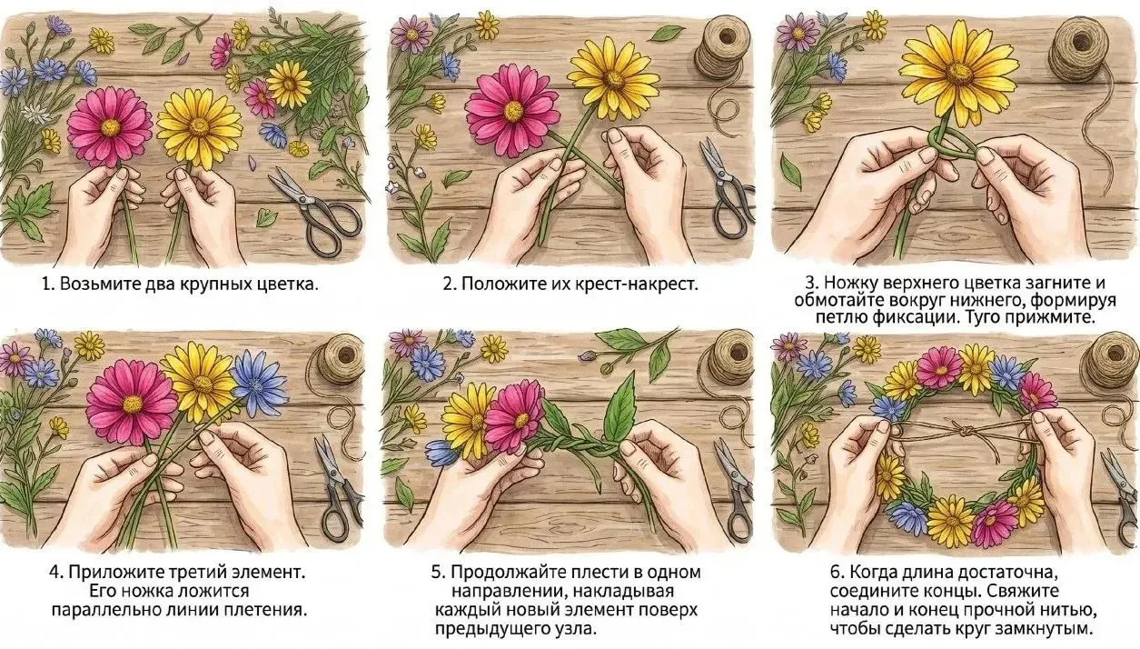 🌿 День летних венков — 6 июля: встречаем расцвет лета! 🌿
6 июля отмечается День летних венков (или