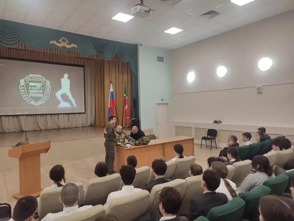 В преддверии празднования 81-й годовщины Победы в Великой Отечественной войне в нашей гимназии прошл