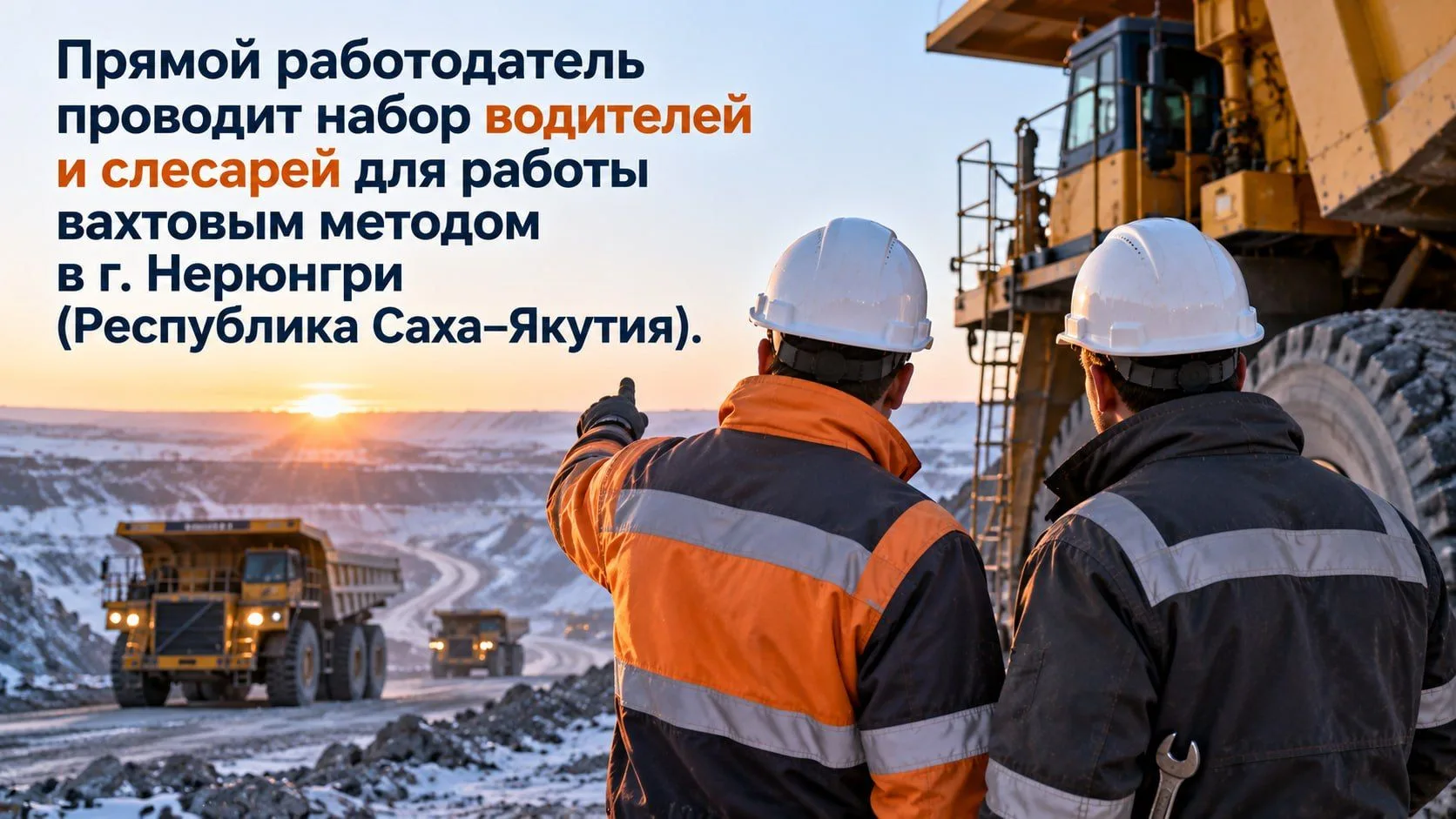 Прямой работодатель проводит набор водителей и слесарей для работы вахтовым методом в г...