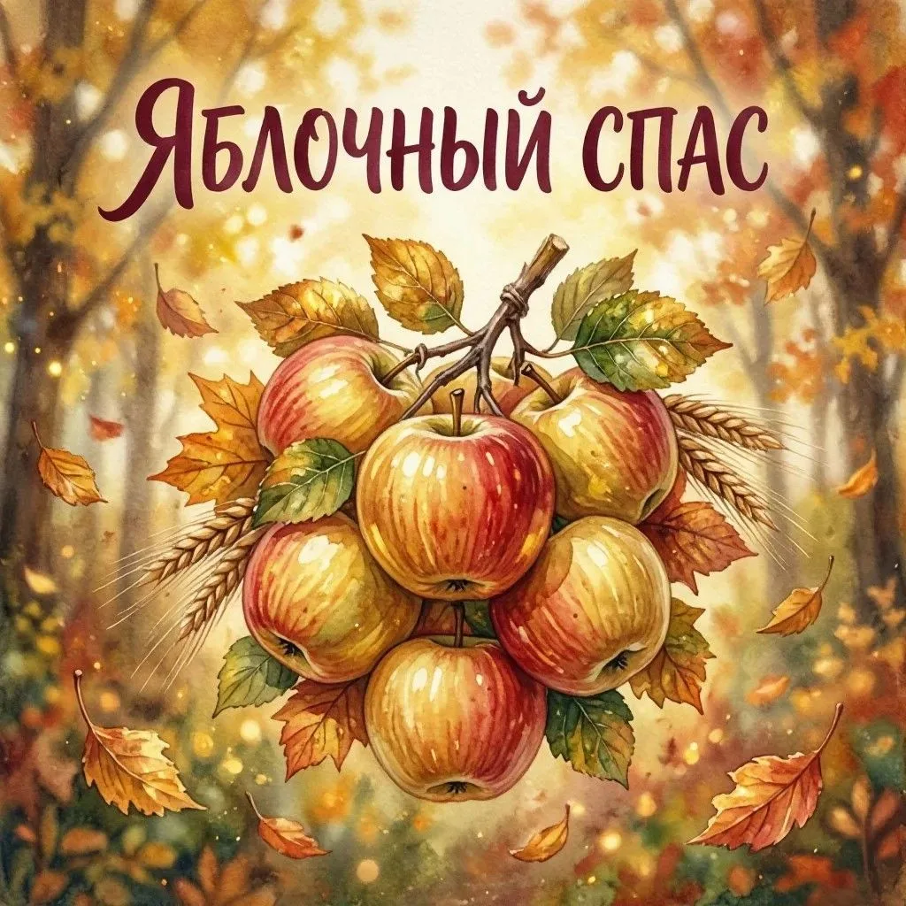 🍏Как в старину говорили: "На Спас — яблоко в руки, а в сердце — радость!".
