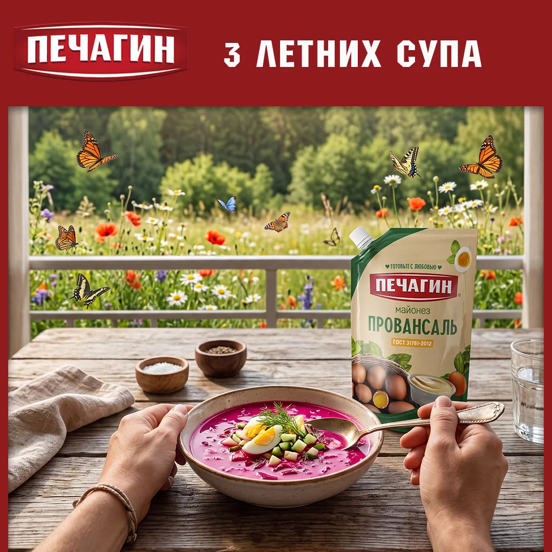 🌞 Три идеальных летних супа, чтобы освежиться в жару 🌞
Лето - время лёгких, прохладных блюд, котор