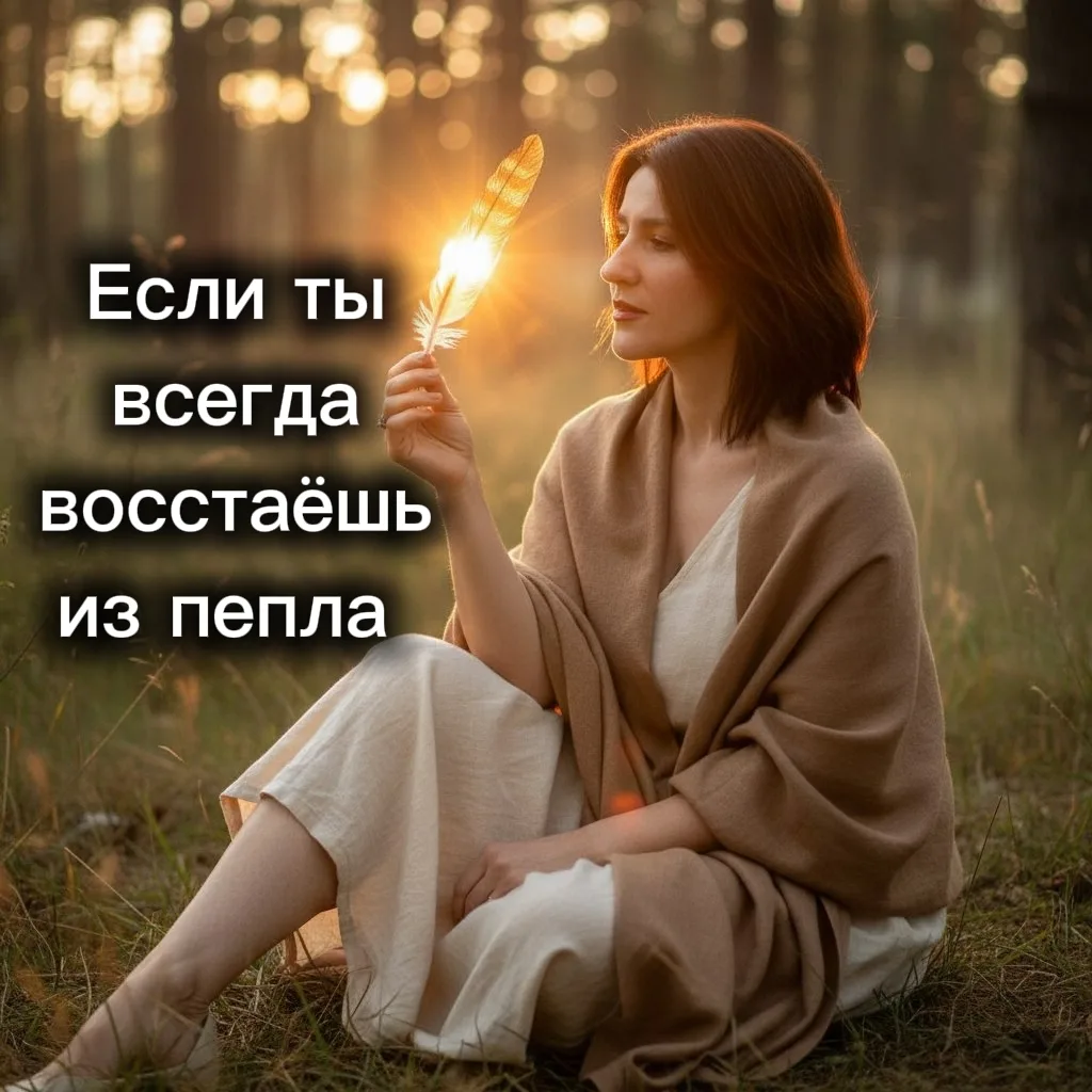 У меня все хорошо, но я не чувствую счастья, смысла 

«Я постоянно воскрешаю, как Феникс. За год по 