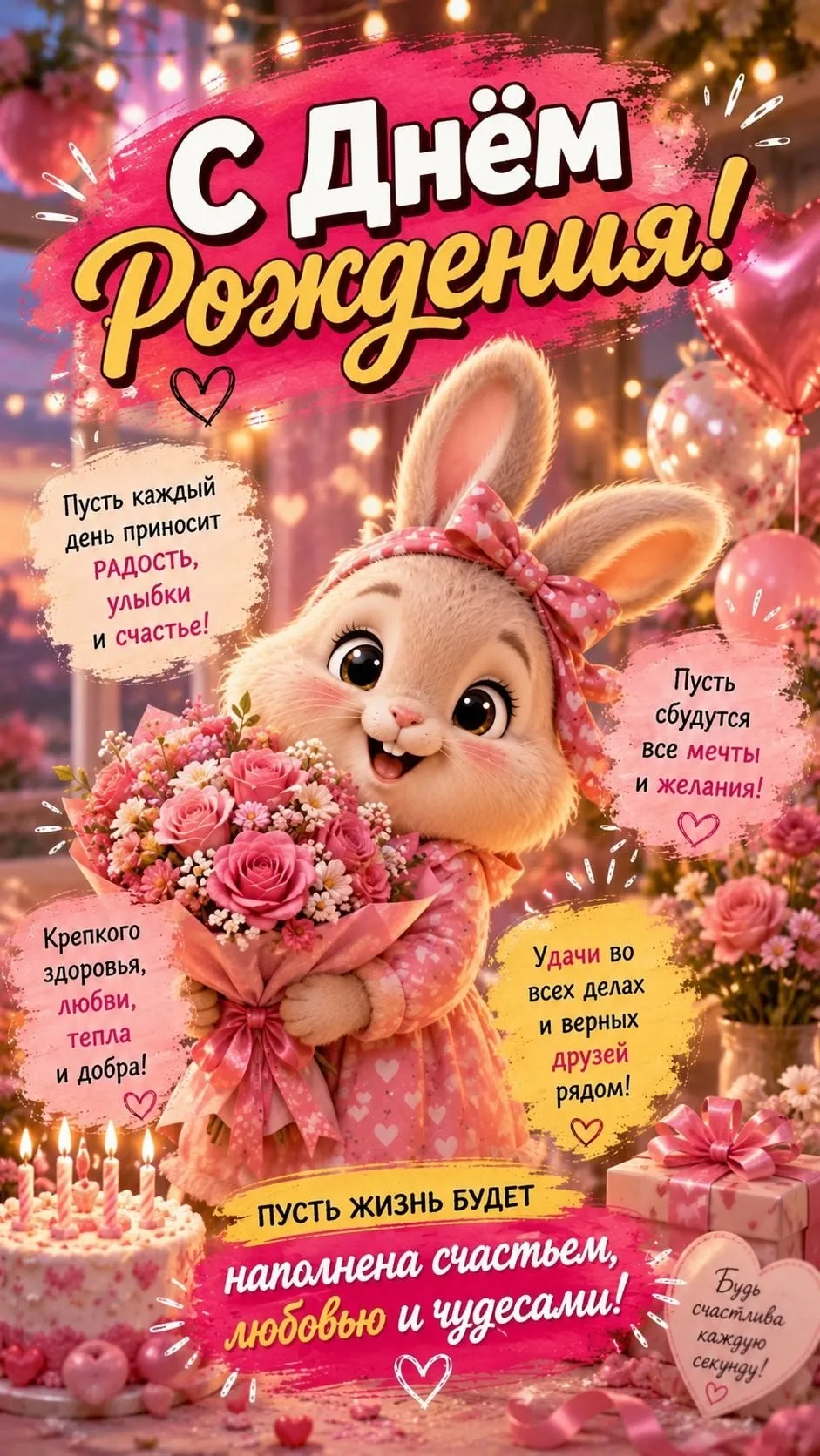 Поздравляем с Днём рождения! 🎂🎁