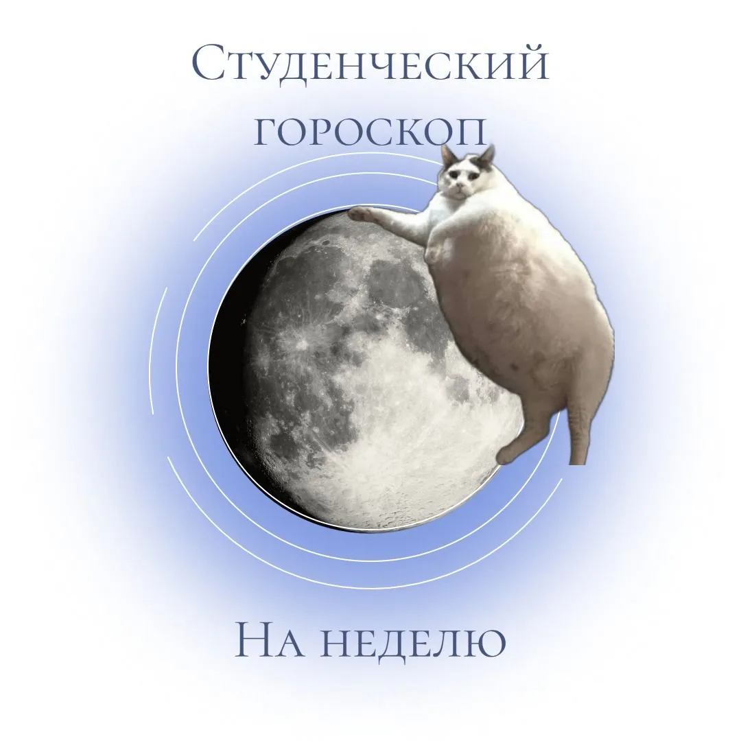 ✨ Немного магии в расписании: встречайте студенческий гороскоп на неделю!