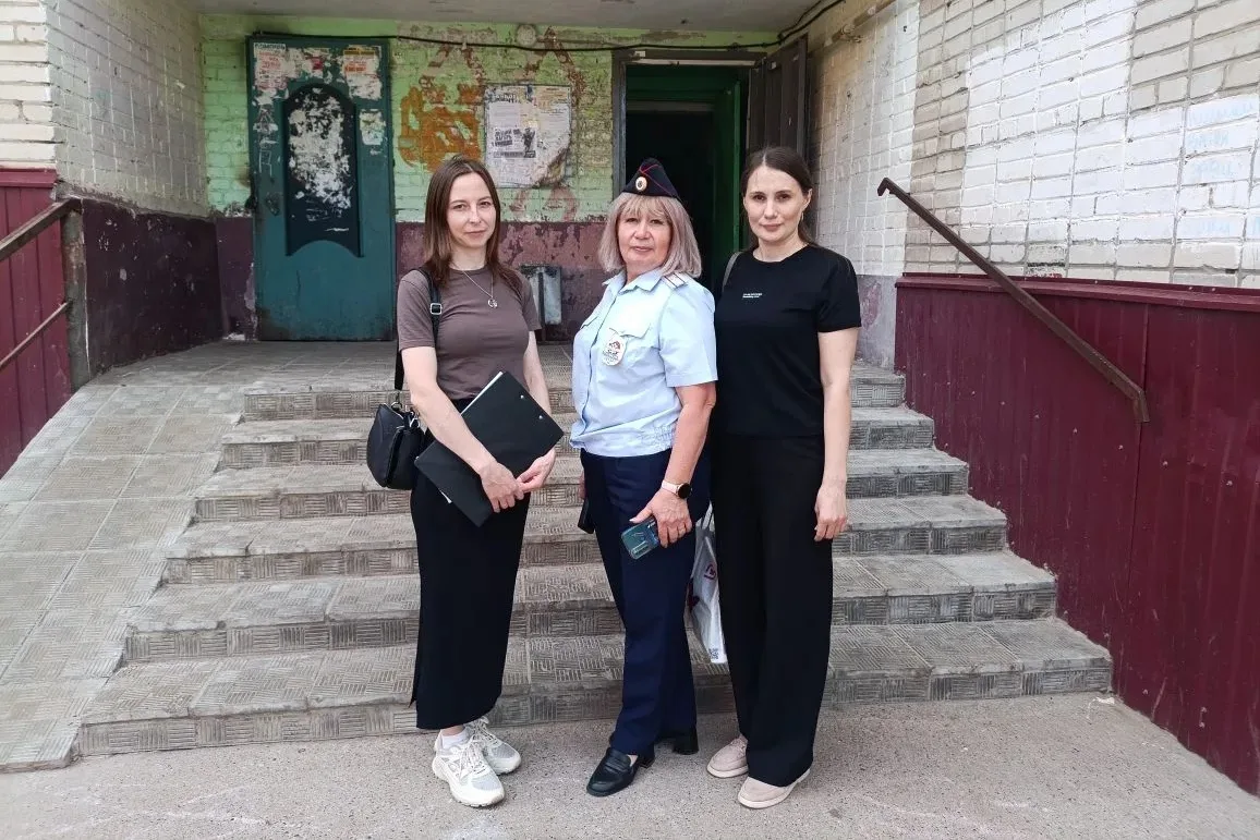 Рейд в семьи во время летних каникул
