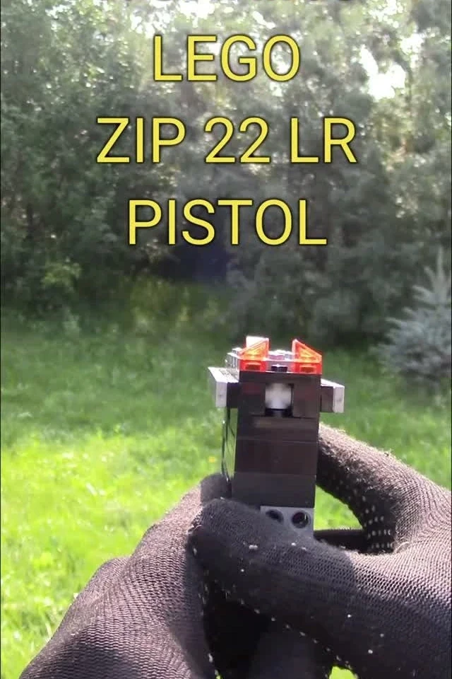 #WORKING #LEGO #ZIP #22LR #PISTOL #SHORTS