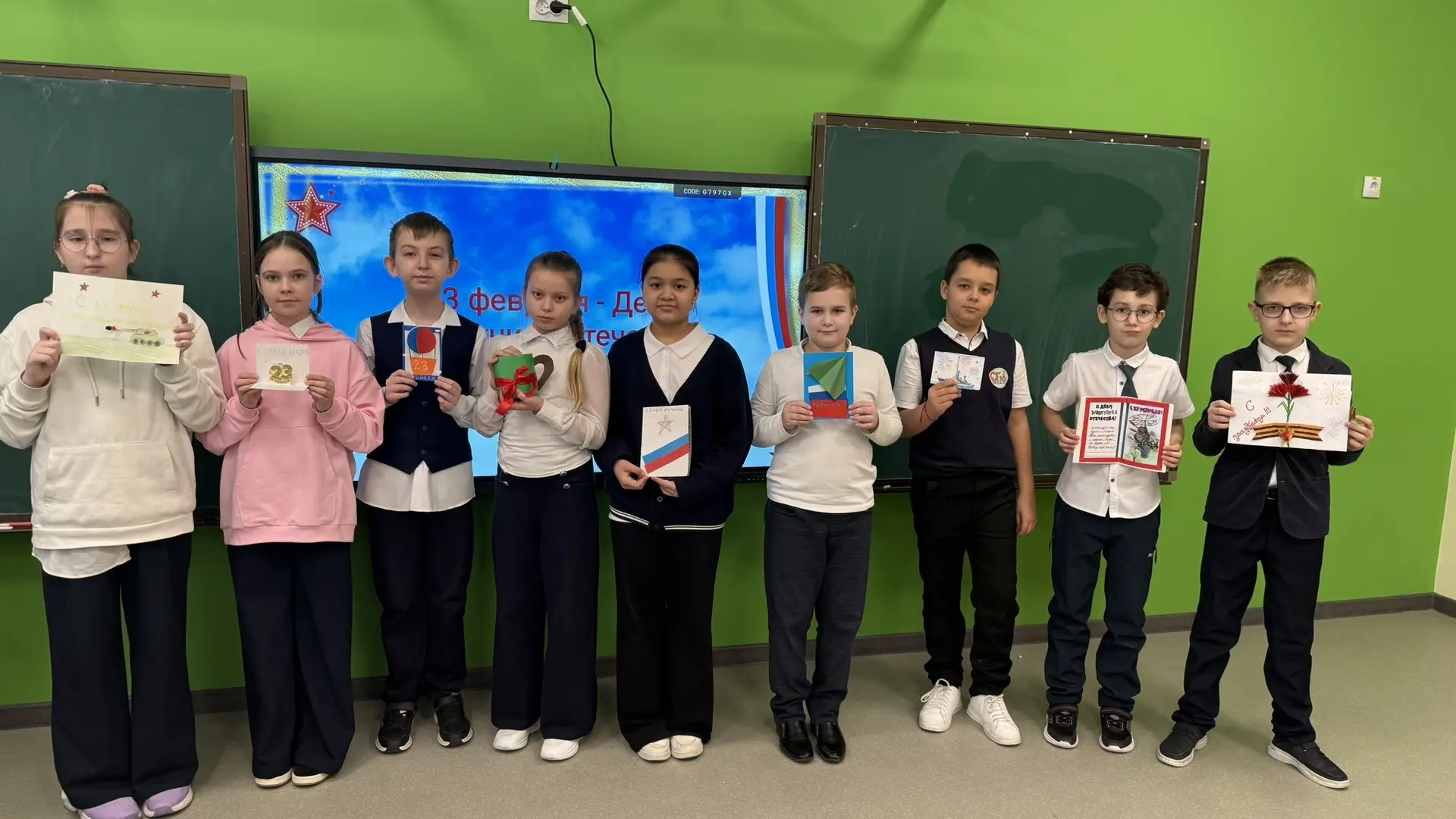 💌Школьники “Инженерно-технологической школы No 32” присоединились к акции «Внуки по переписке» к 23 