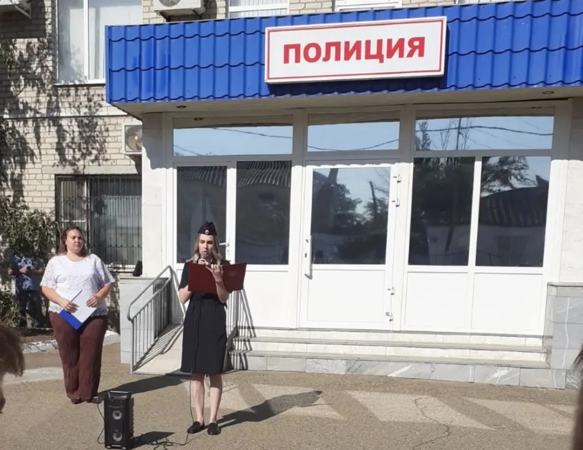 Ученики 5 «А» класса присоединились к районной акции «Час мира!».