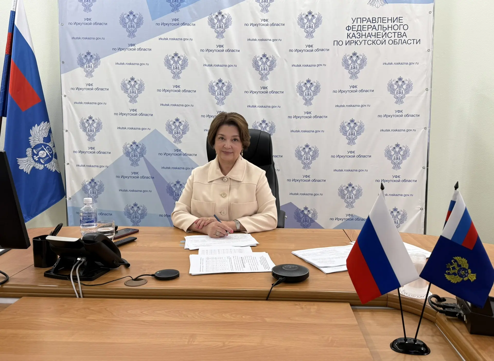 23 июня 2026 года руководитель УФК по Иркутской области Мария Малышева приняла участие в заседании С