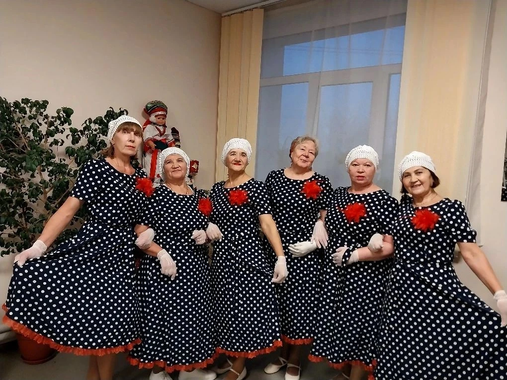 💃Танцевальный ансамбль «Серебряные каблучки», созданный серебряными волонтерами Порецк...