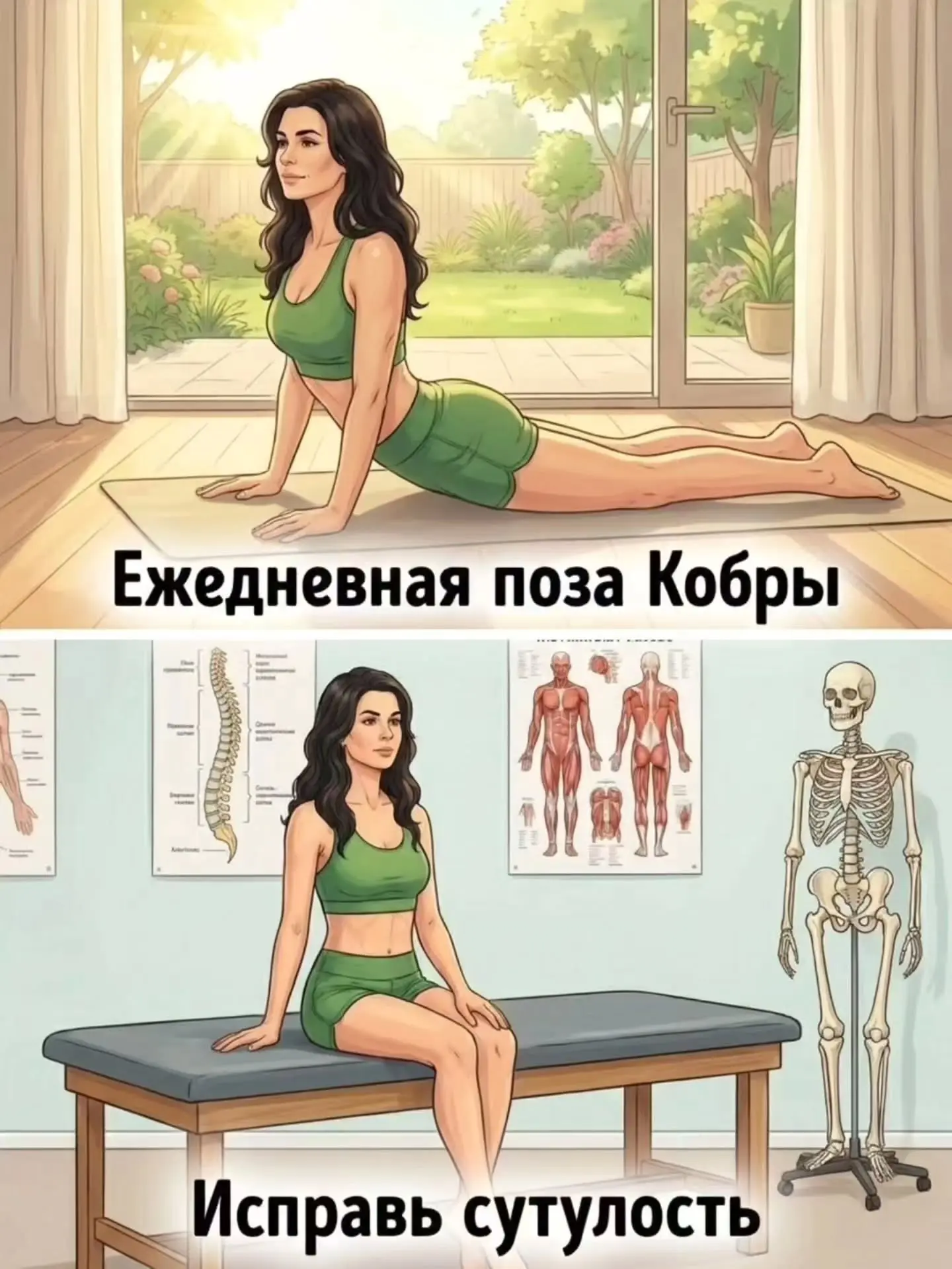 7 простых поз, которые работают сильнее, чем кажется на первый взгляд 🧘‍♀️