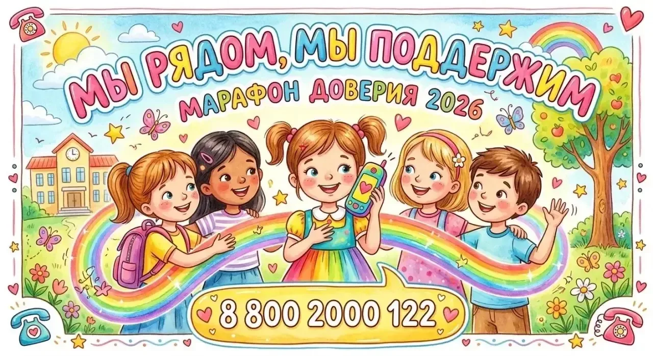 ❇️Наши ученики участвуют во Всероссийской акции «Марафон Доверия»  👩‍🎨🎨👩‍💻Ибакиловы Аиша и Умар, уче