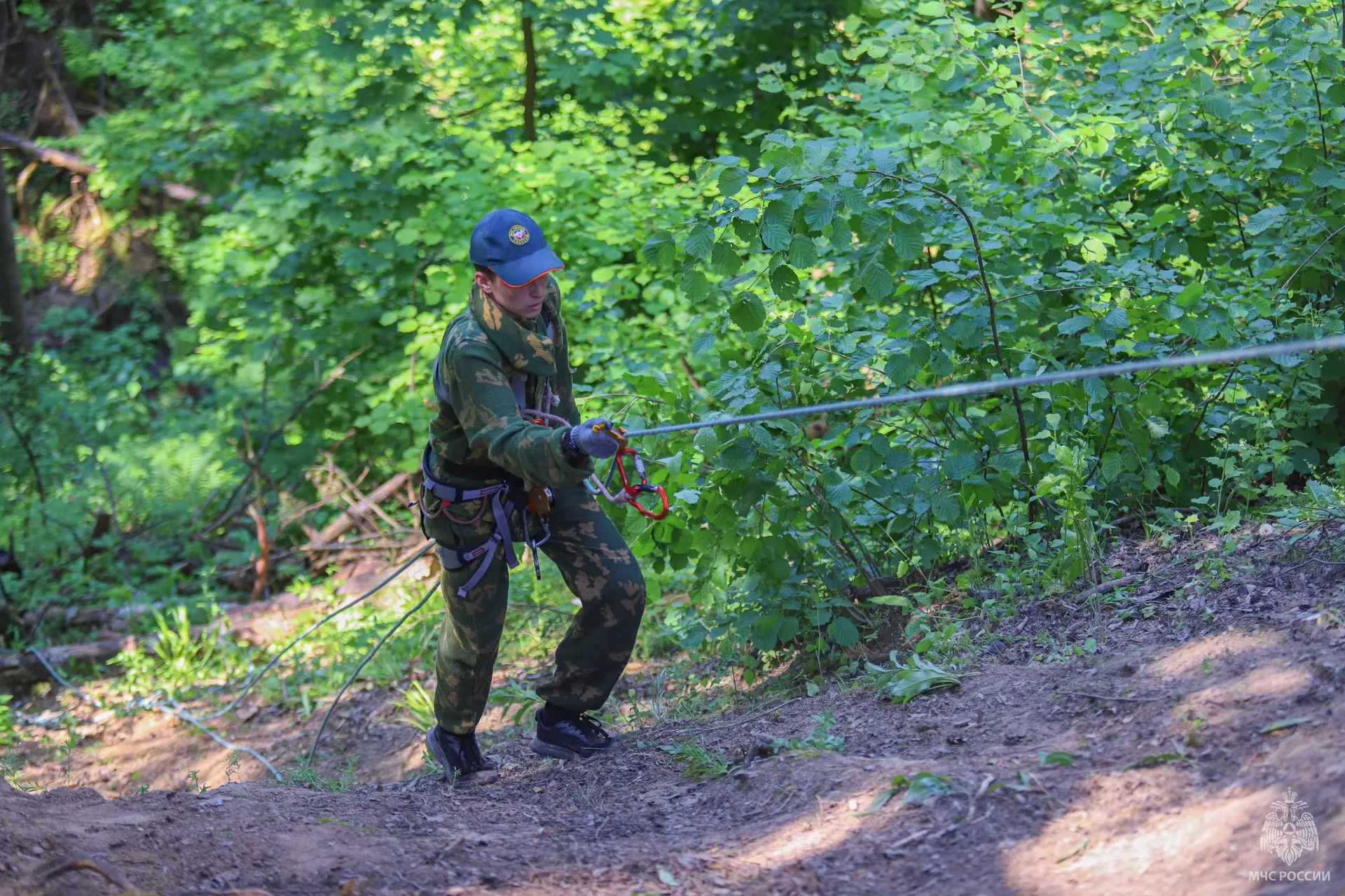 🏃‍♂️ У кадет Кадетского пожарно-спасательного корпуса прошел полевой выход