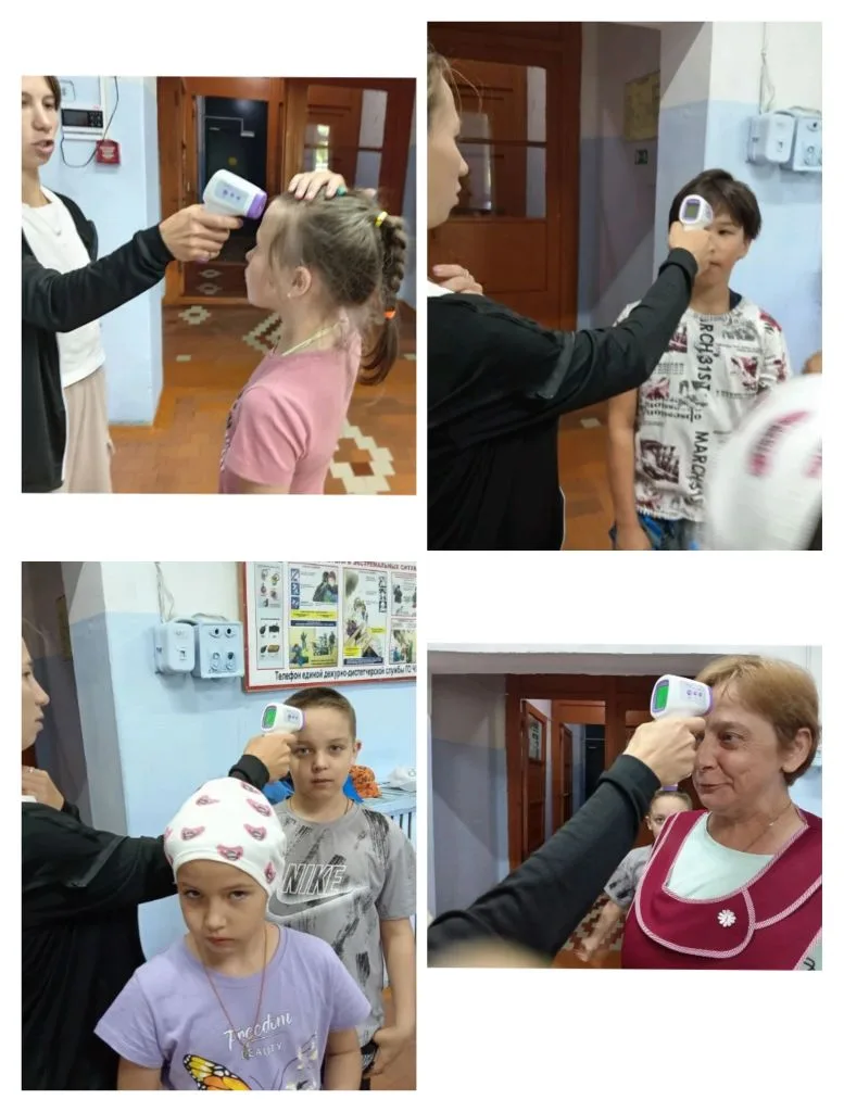 🌞Каждое утро в нашем лагере начинается с фильтра-пропуска. Его проводят воспитатели перед завтраком